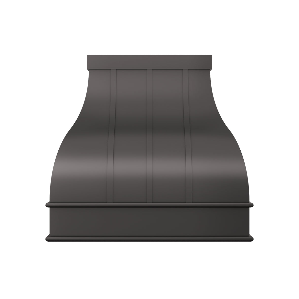 USA Black Minimal Stainless Steel Vent Hood with Custom Bell Shaped URHS-237