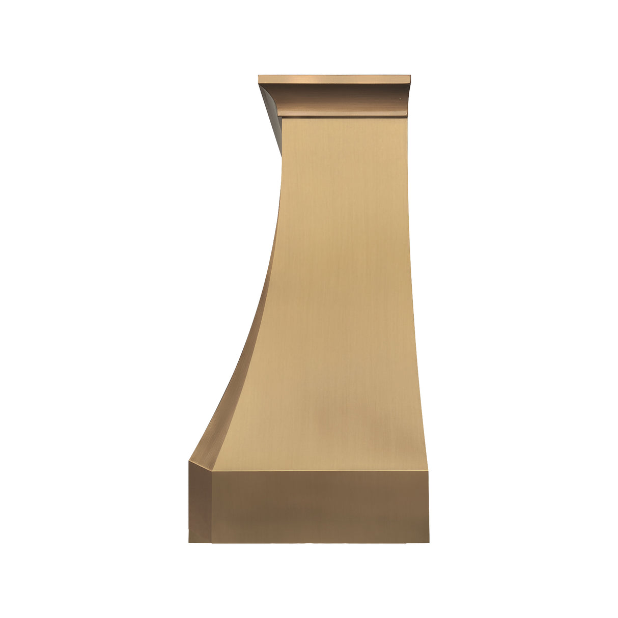 USA California Luxury Brass Range Hood with Decorative Pattern URHB-35