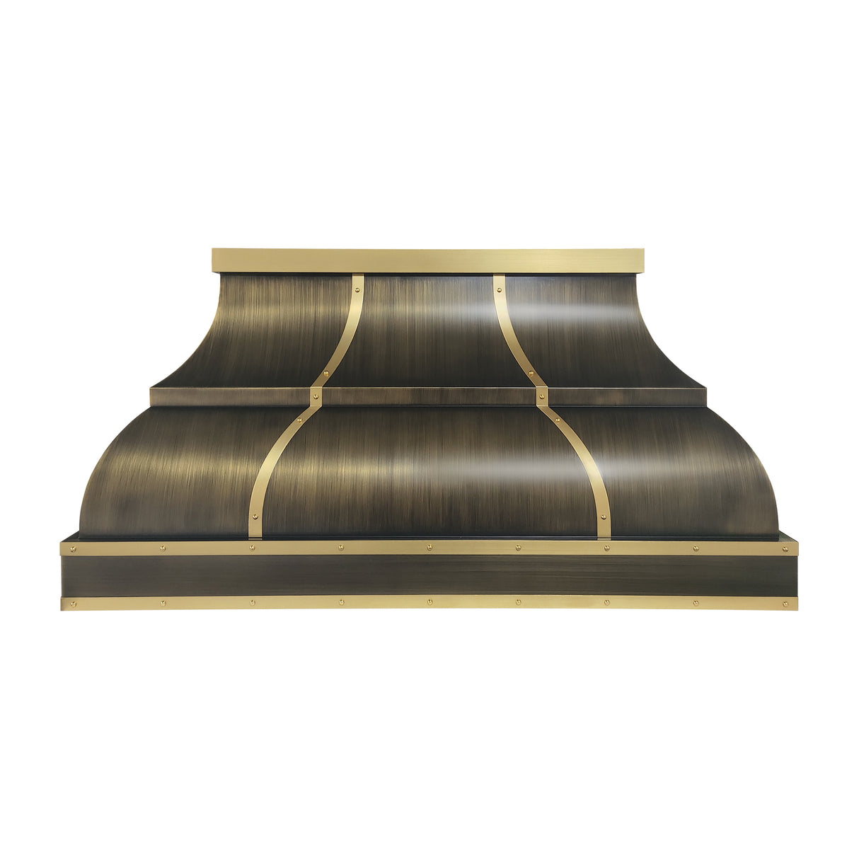 USA Classic Antique Handcrafted Brass Range Hood URHB-142
