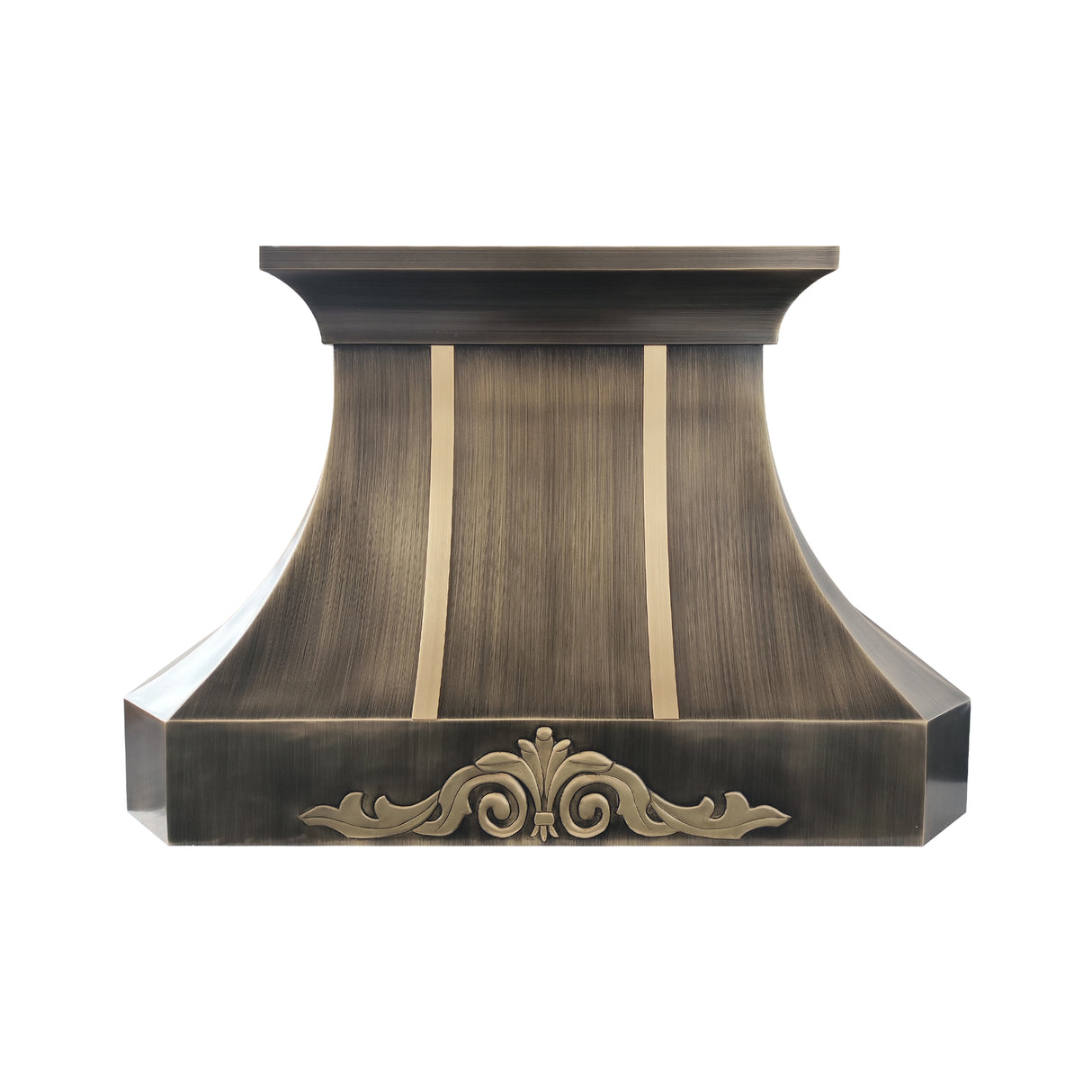 USA Classic Antique Handmade Brass Vent Hood URHB-102