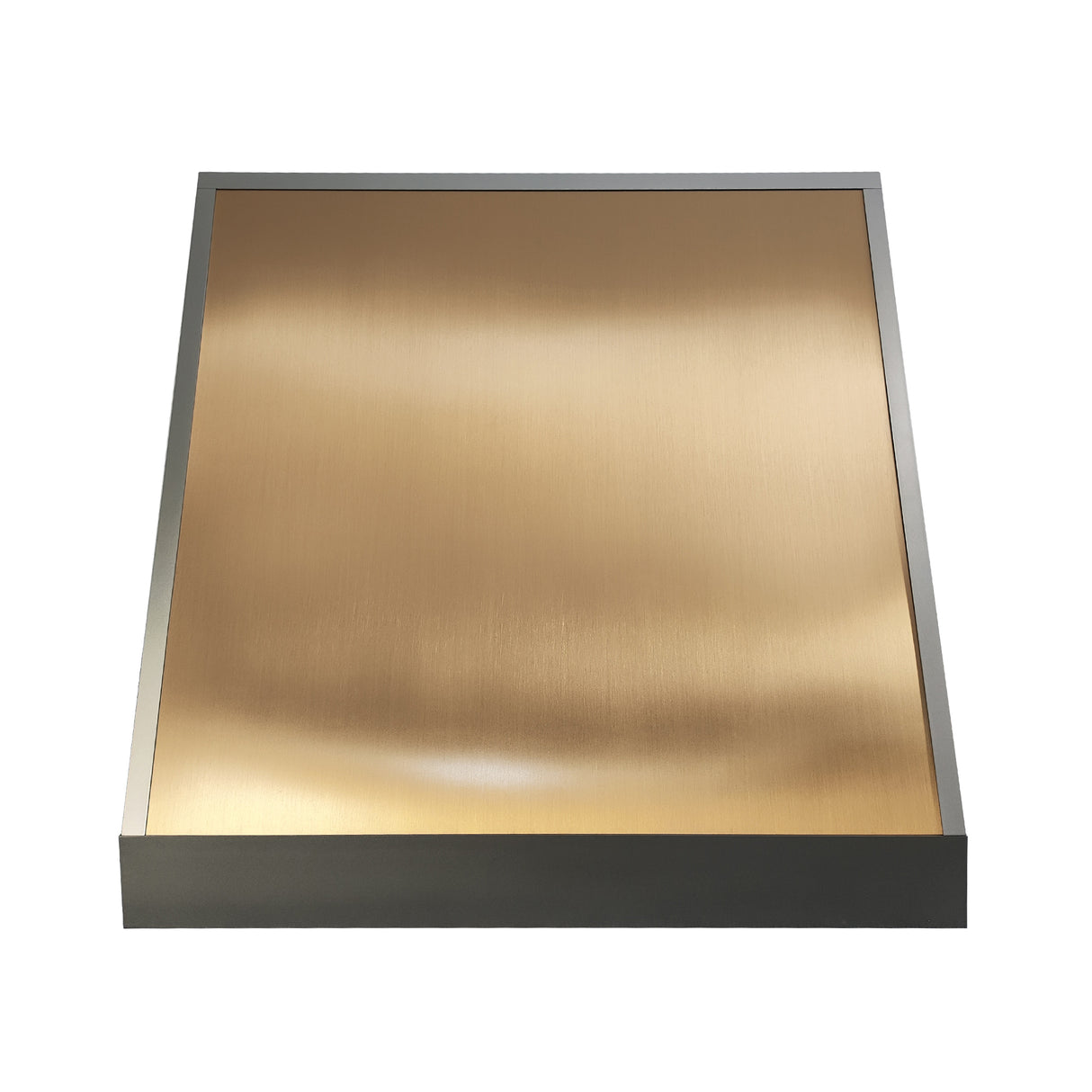 USA Classic Brass Range Hood with Stainless Steel Straps URHB-104