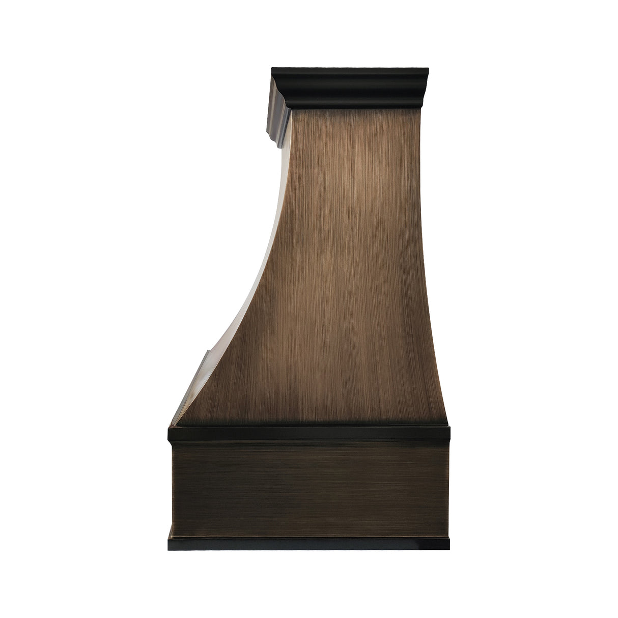 USA Classic Copper Exhaust Hood with Arch Apron URHC-108