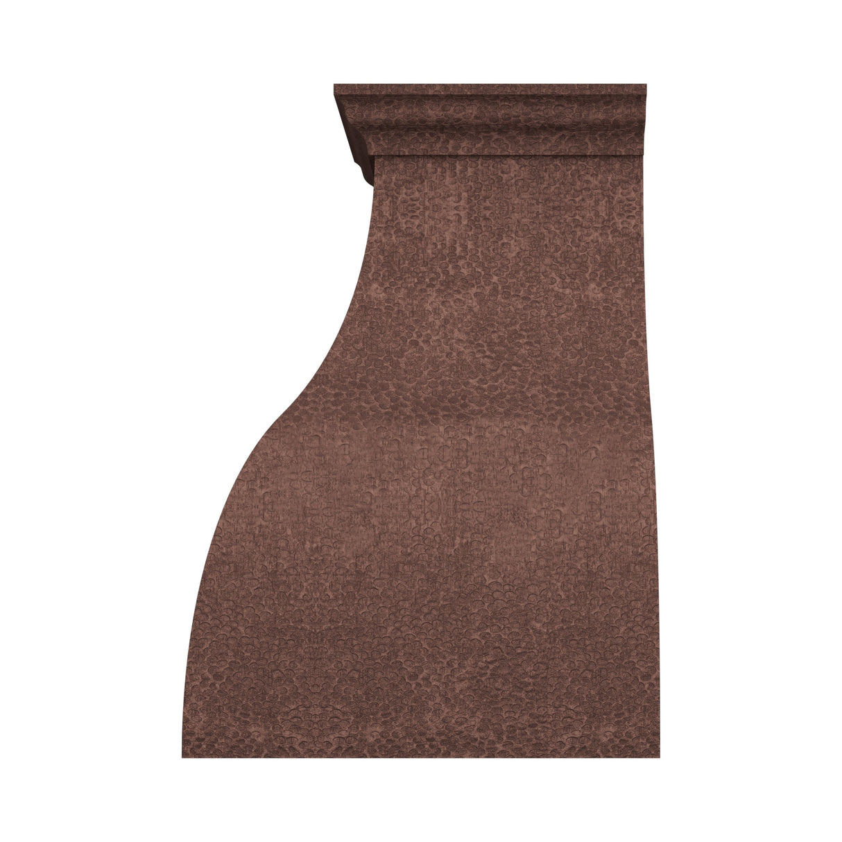 USA Classic Copper Exhaust Hood with Heavy Hammered Finish URHC-72