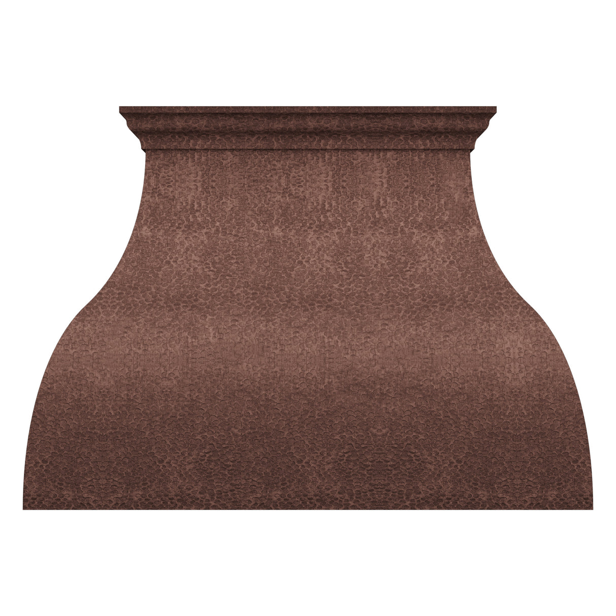 USA Classic Copper Exhaust Hood with Heavy Hammered Finish URHC-72
