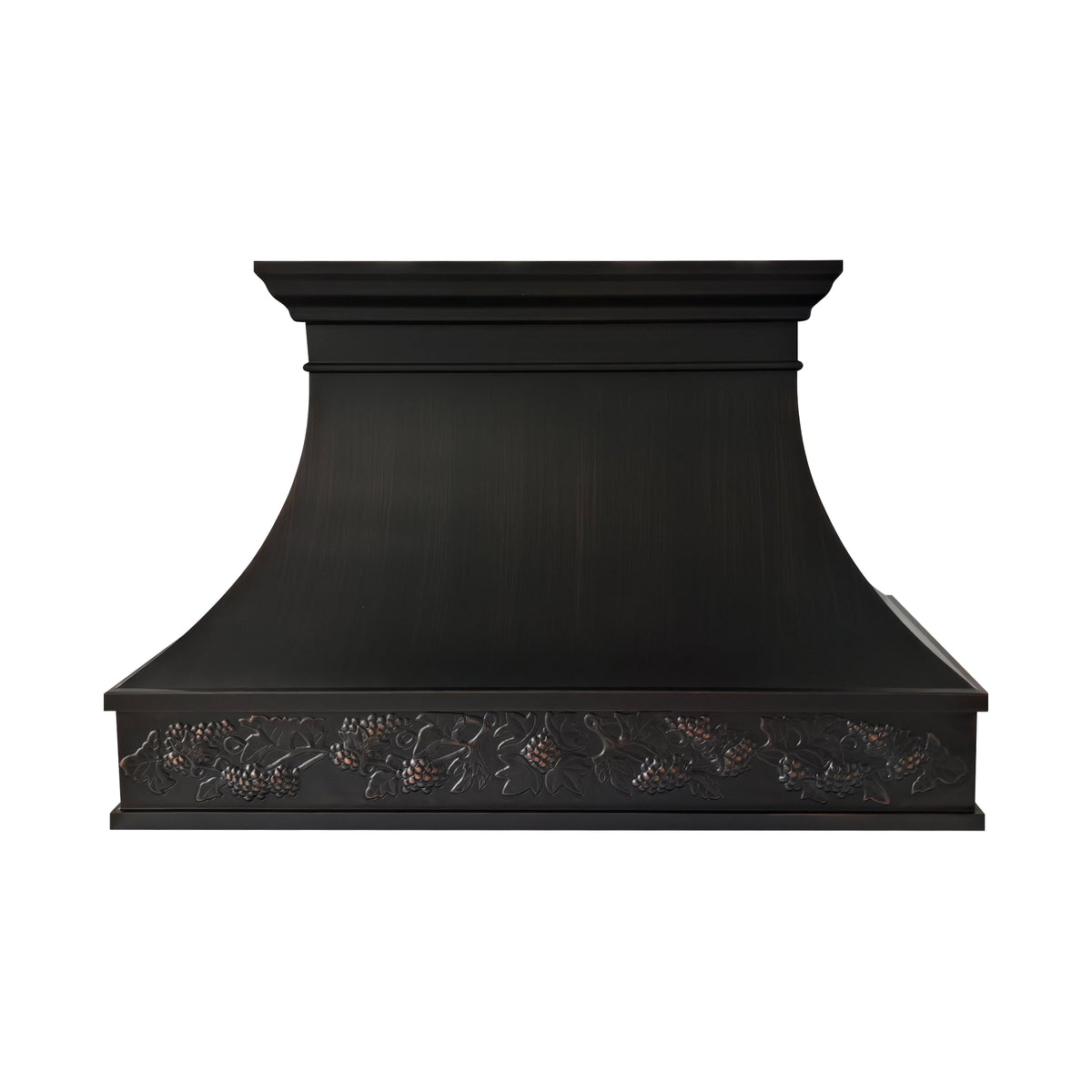 USA Classic Dark Antique Handcrafted Copper Vent Hood URHC-116