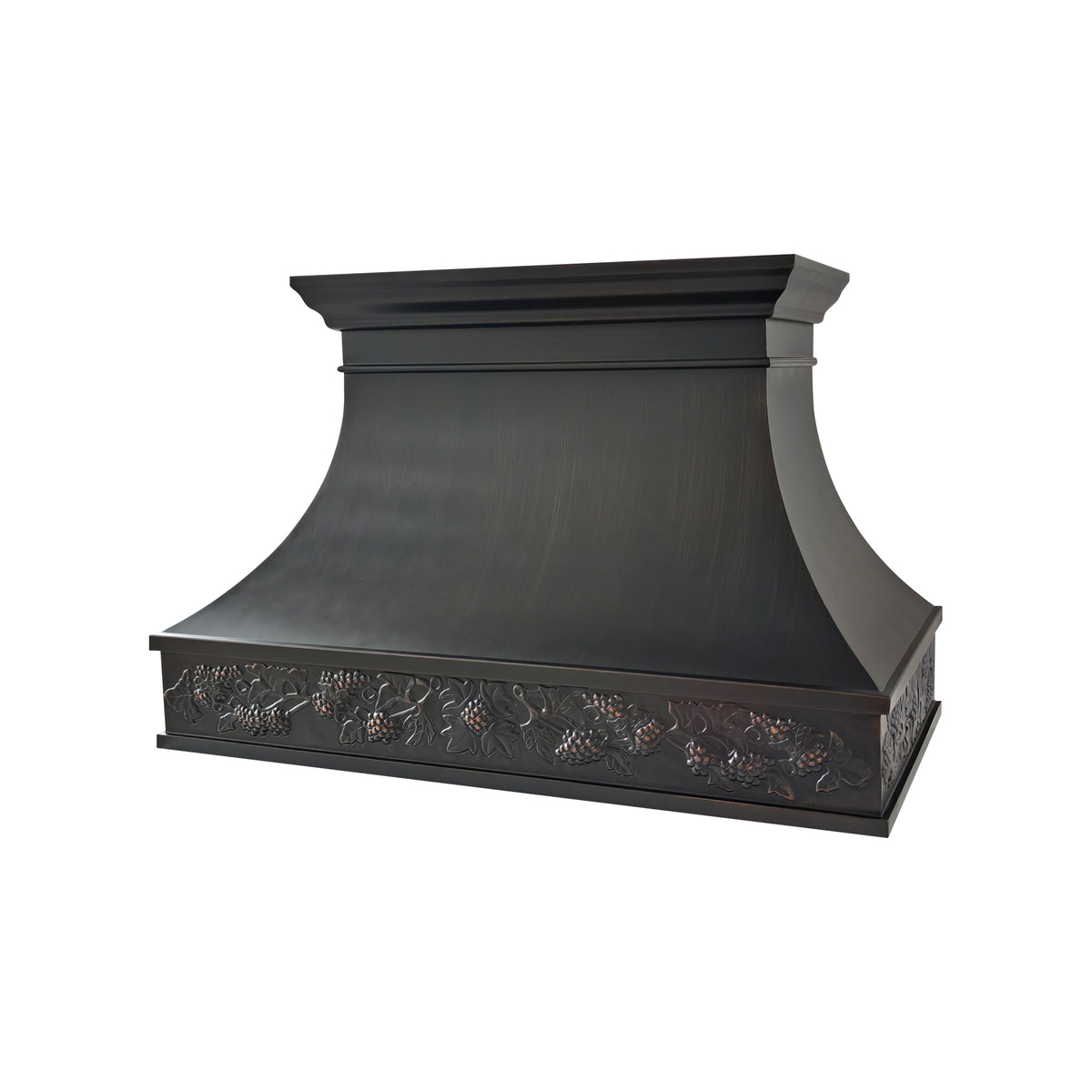 USA Classic Dark Antique Handcrafted Copper Vent Hood URHC-116