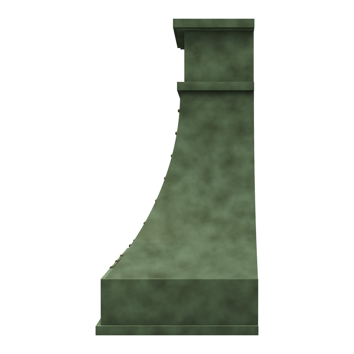 USA Classic Green Patina Copper Kitchen Hood URHC-65