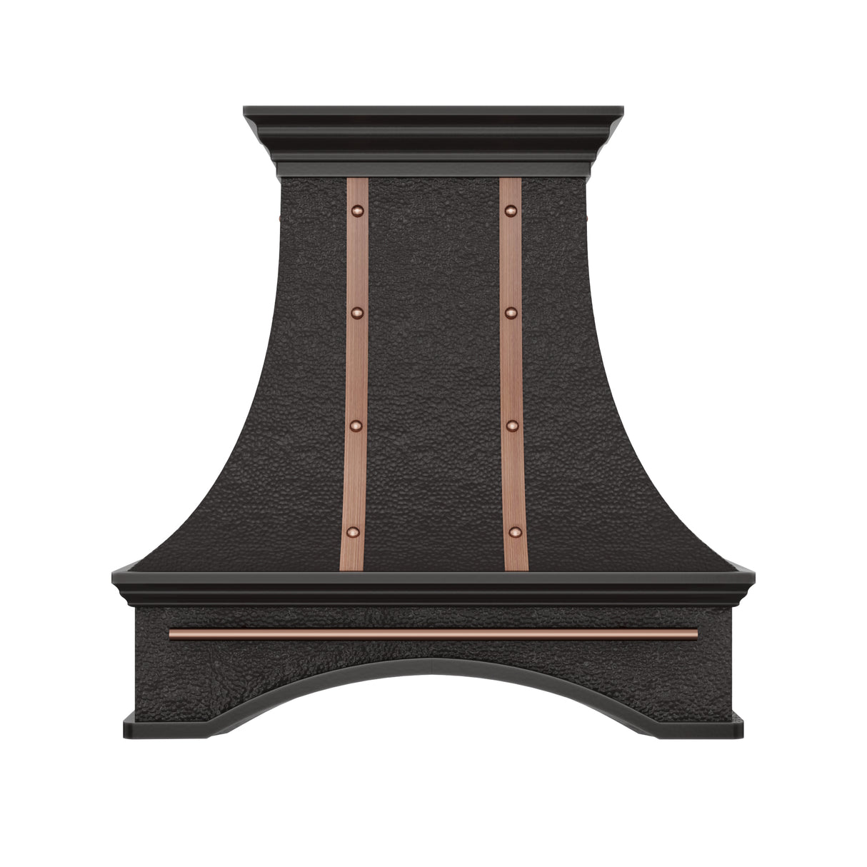 USA Classic Handcraft Copper Range Hood with Heavy Hammered Finish URHC-103