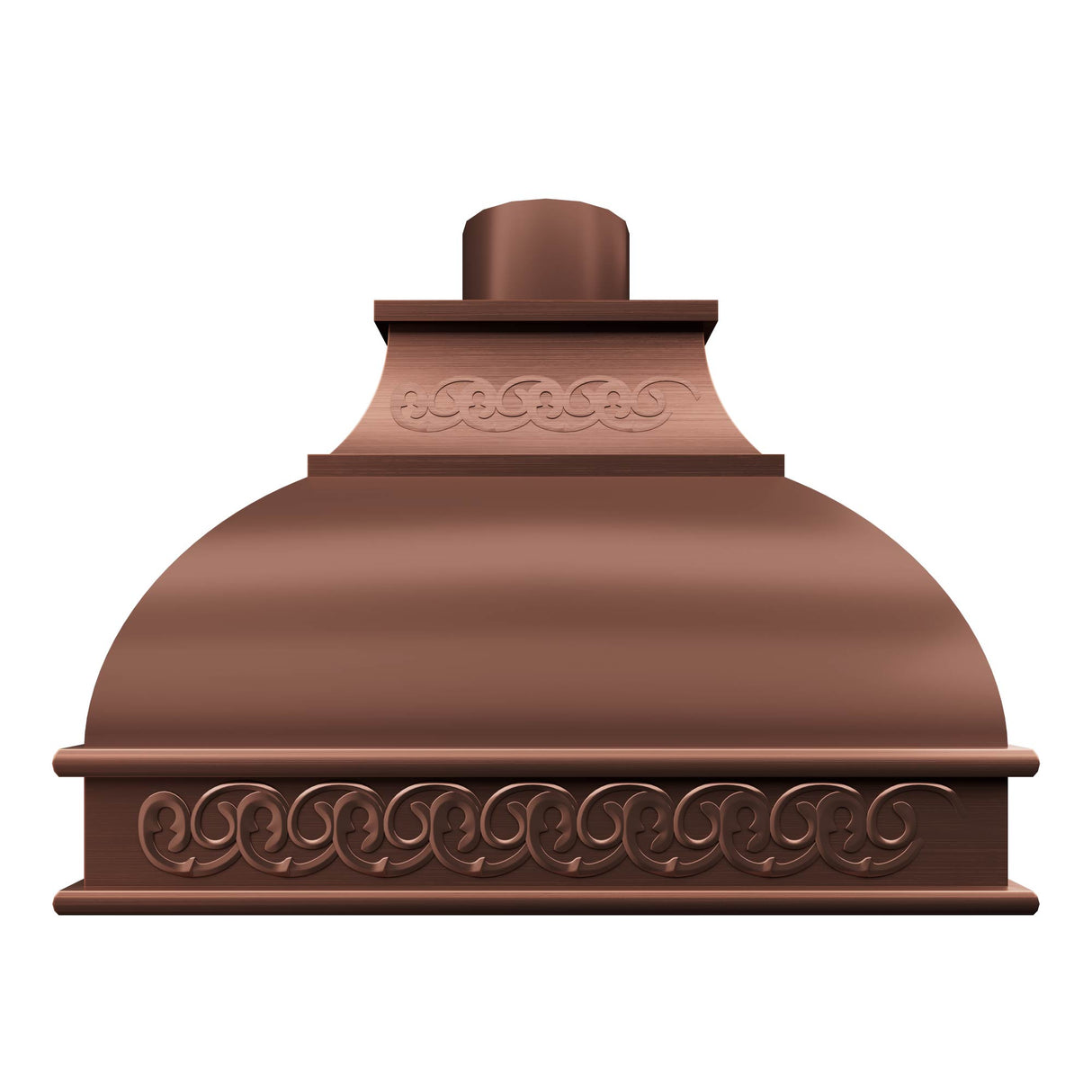 USA Copper Range Hood with Artisan Apron URHC-09