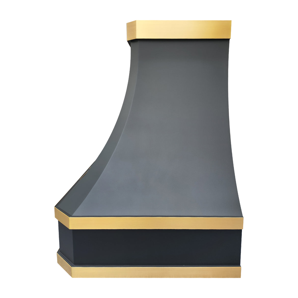 USA Curved Stainless Steel Custom Range Hood for Designer Kitchens URHS-33