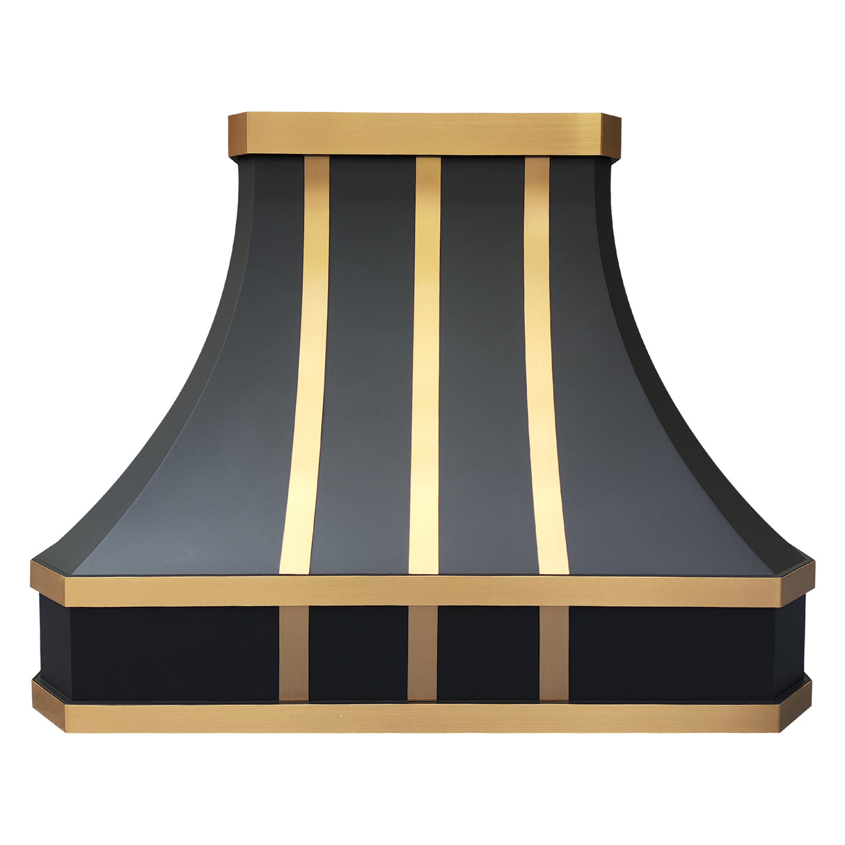 USA Curved Stainless Steel Custom Range Hood for Designer Kitchens URHS-33