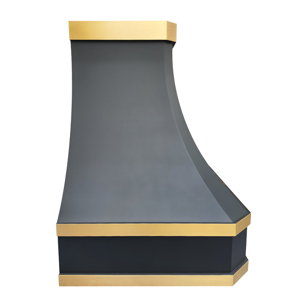 USA Curved Stainless Steel Custom Range Hood for Designer Kitchens URHS-33