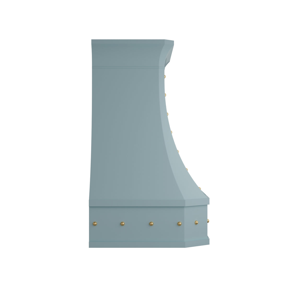 USA Custom Baby Blue Luxury Stainless Steel Vent Hood URHS-227