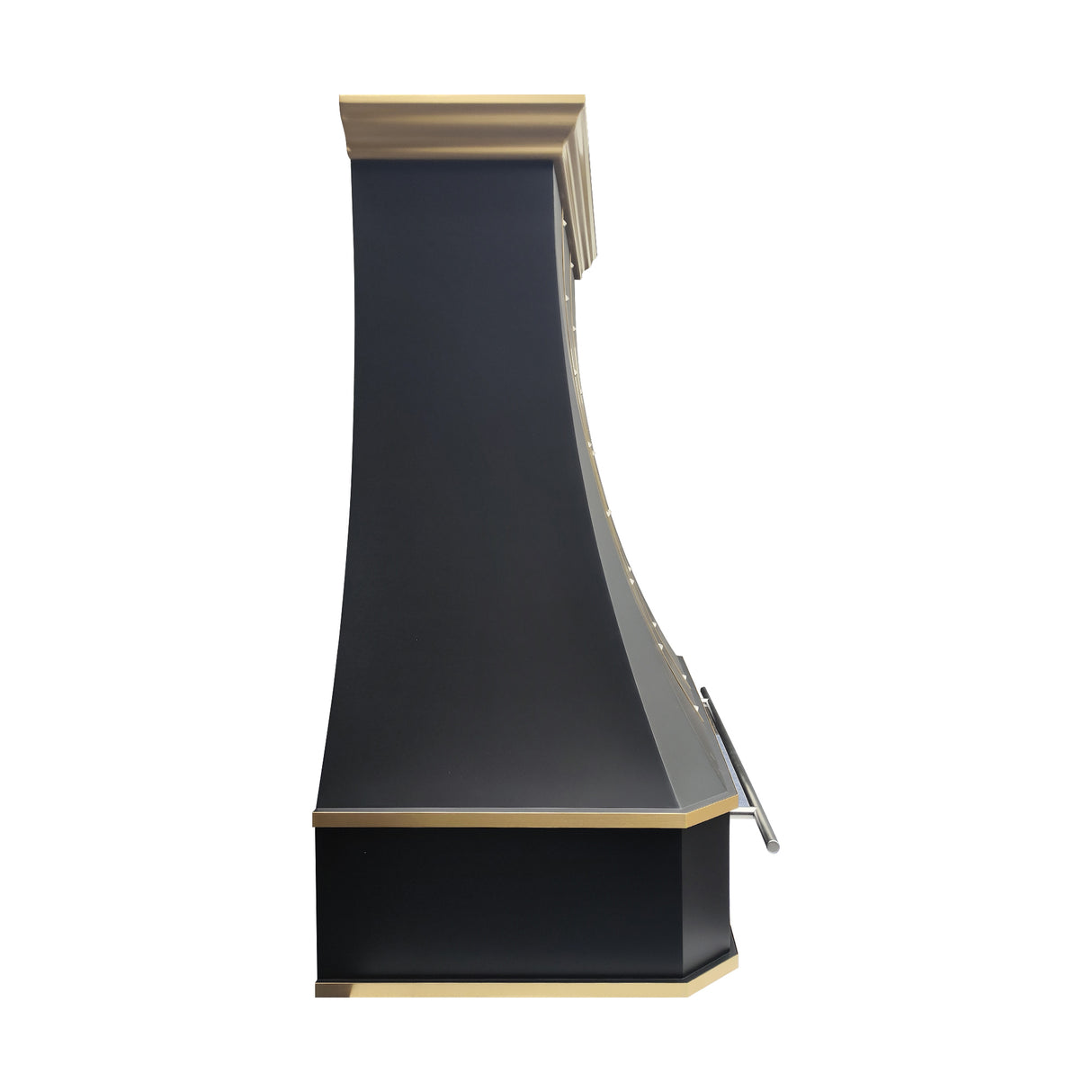 USA Custom Black Stainless Steel Metal Range Hood URHS-28