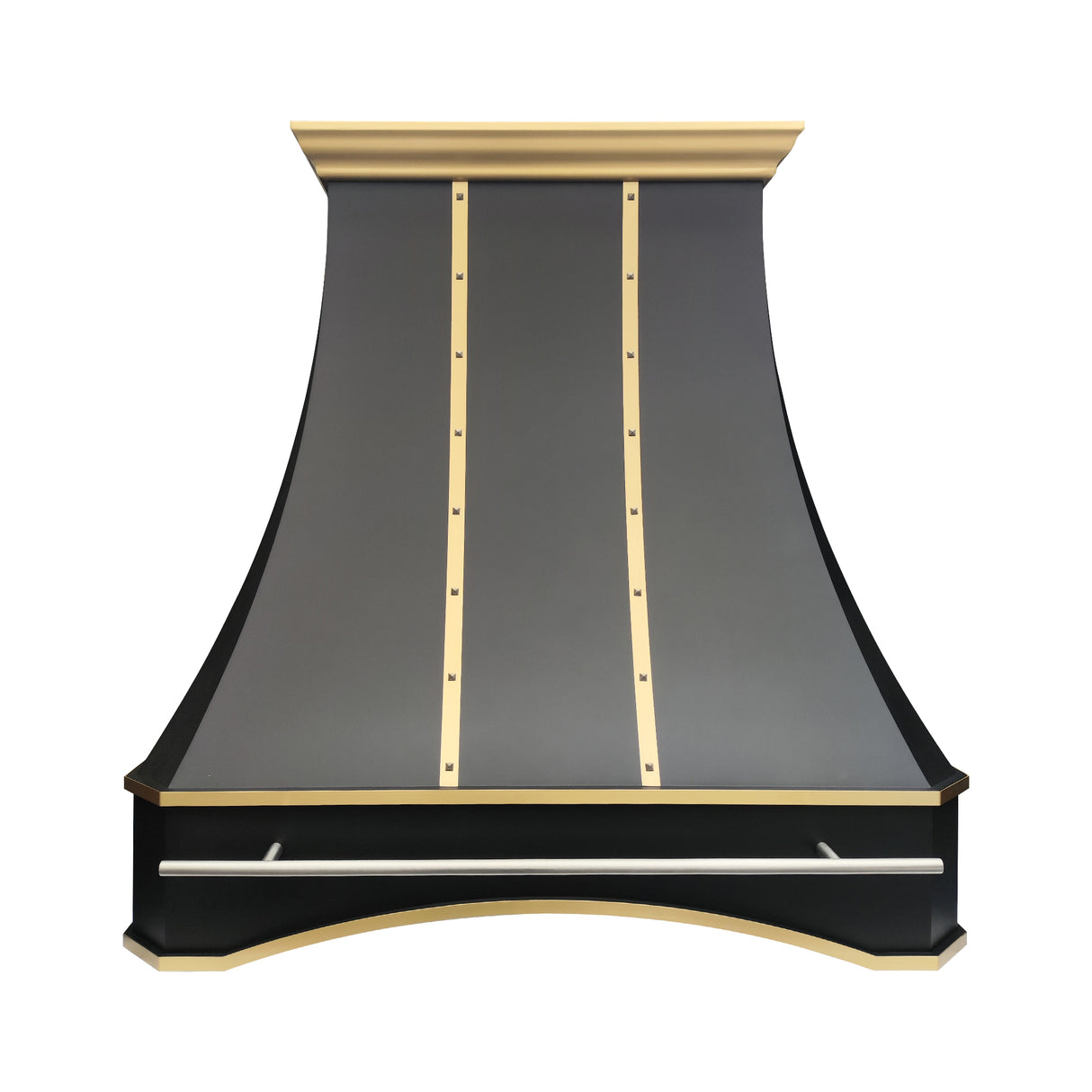 USA Custom Black Stainless Steel Metal Range Hood URHS-28