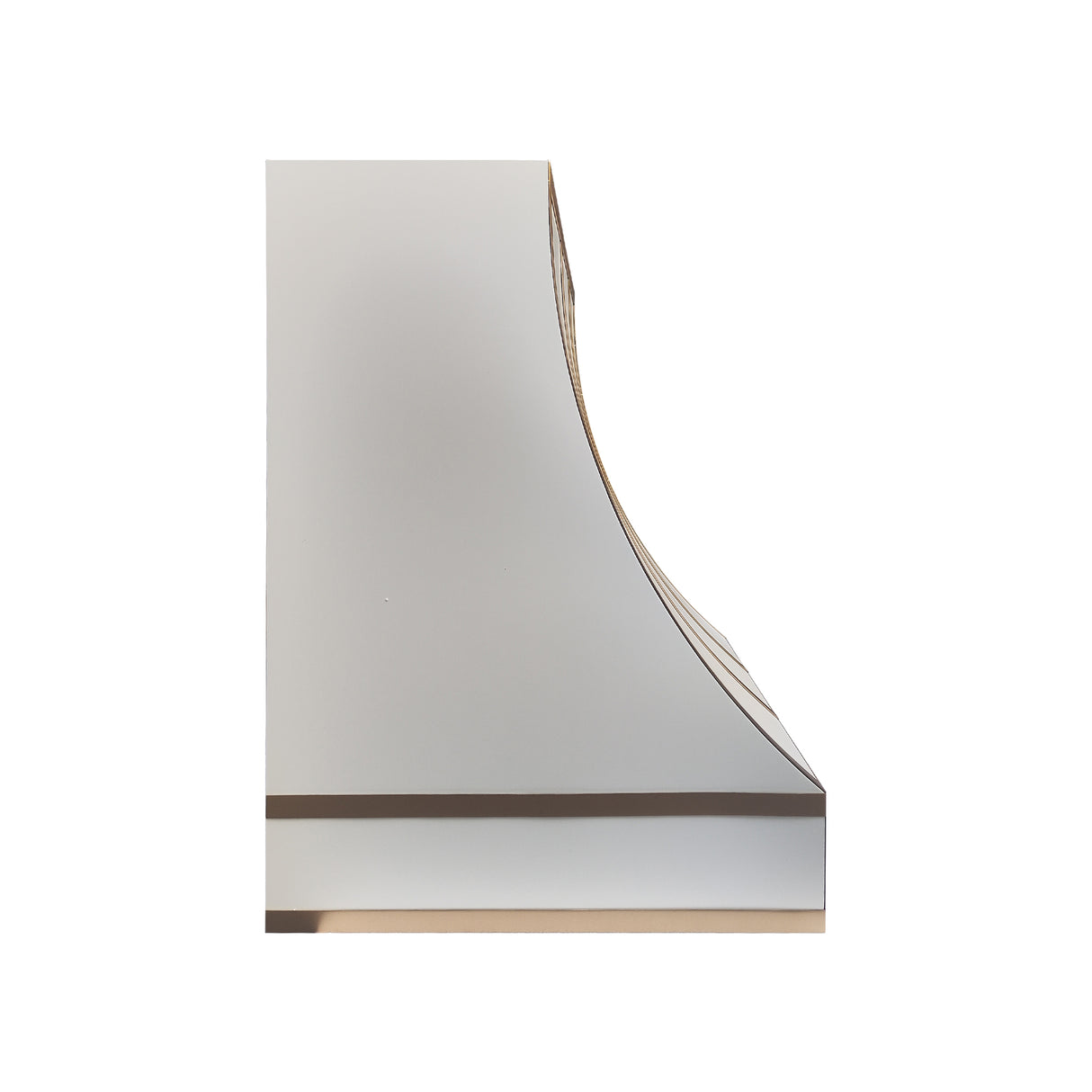 USA Custom White Stainless Steel Stove Hood URHS-183