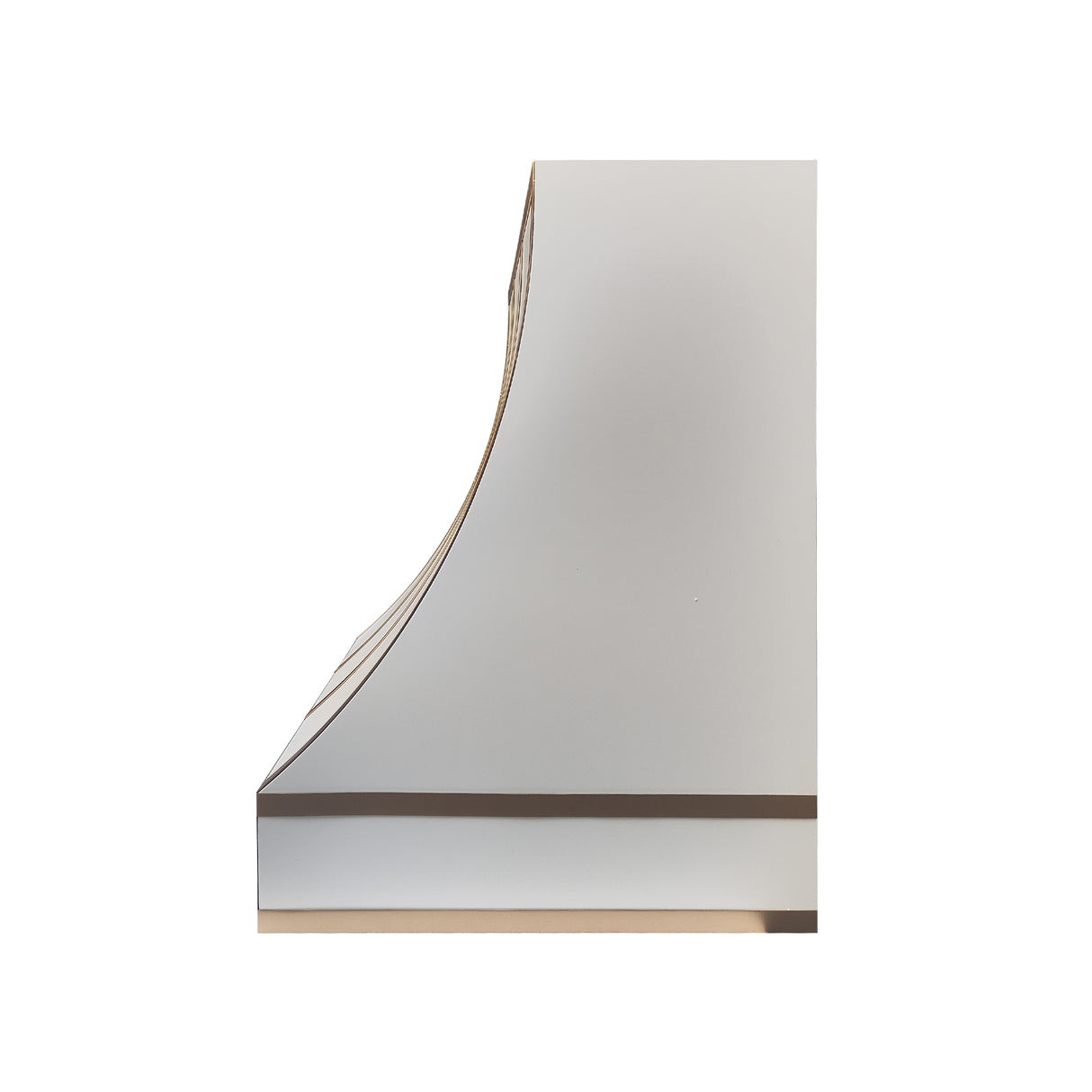 USA Custom White Stainless Steel Stove Hood URHS-183