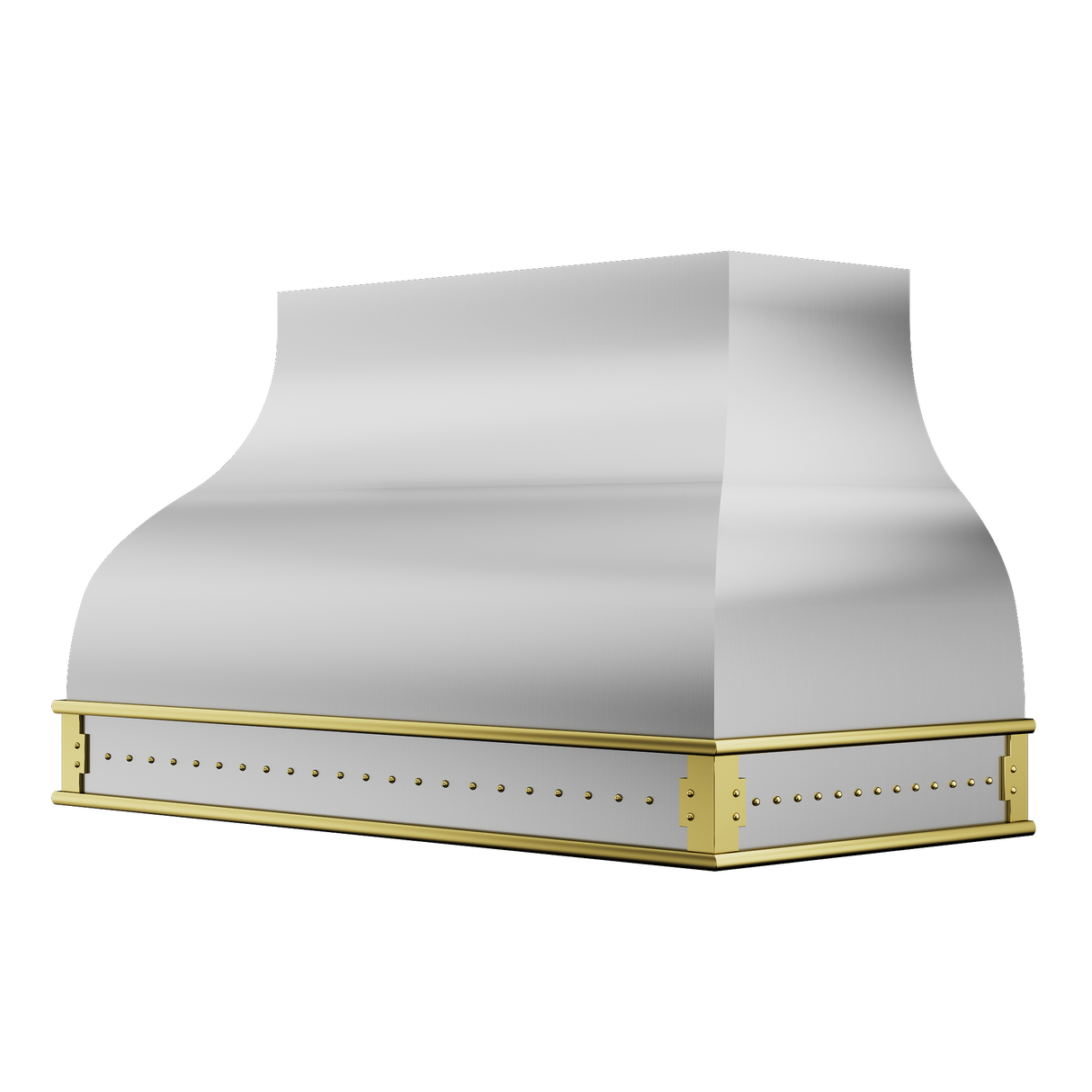 USA Custom Modern Stainless Steel Kitchen Hood with Simple Rivets URHS-35