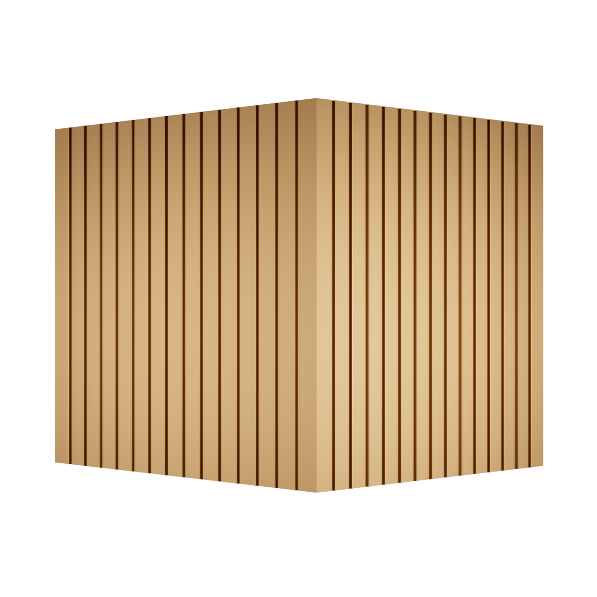 USA Custom Brass Modern Range Hood with Box Shaped URHB-17