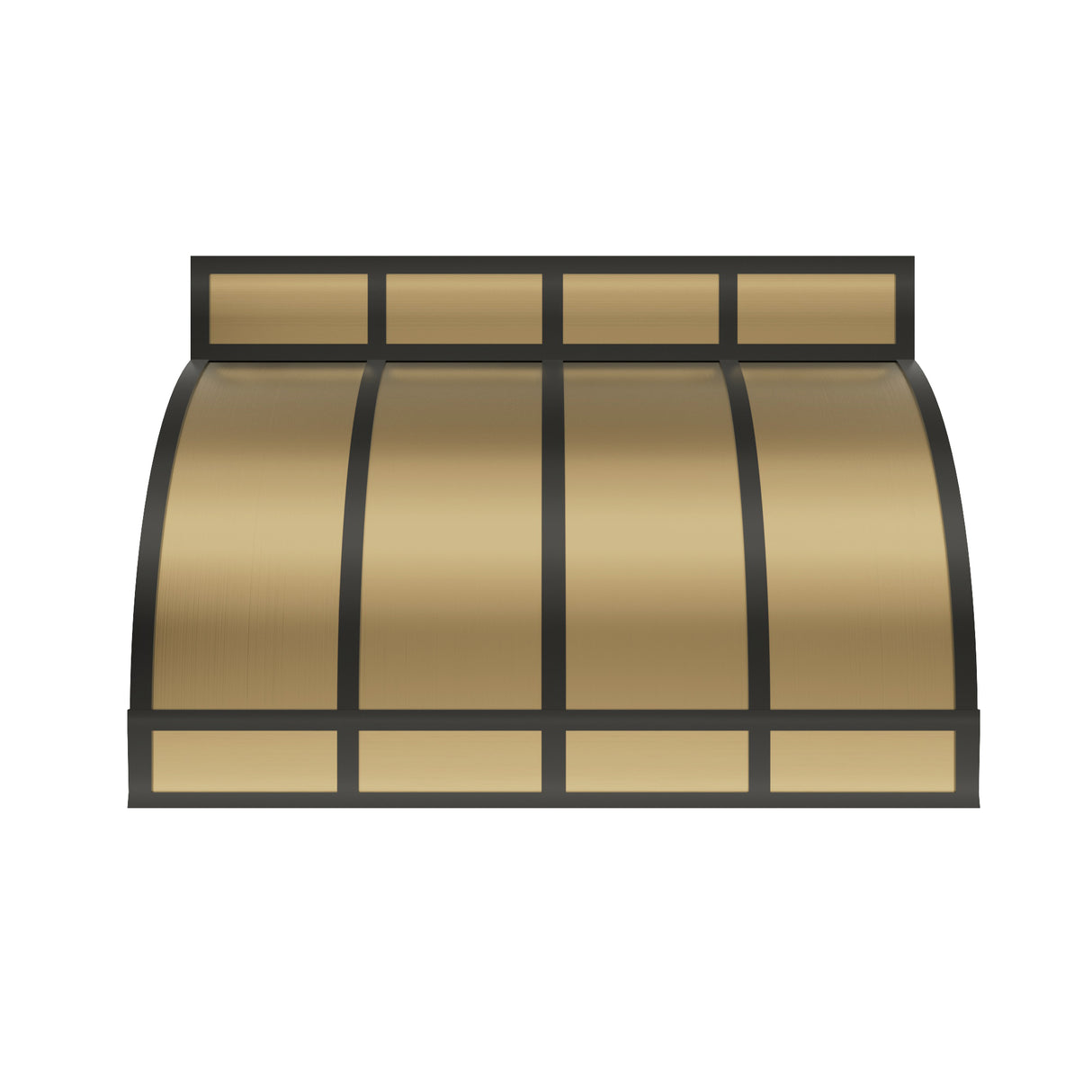 USA Custom Brass Kitchen Hood for Stove URHB-13