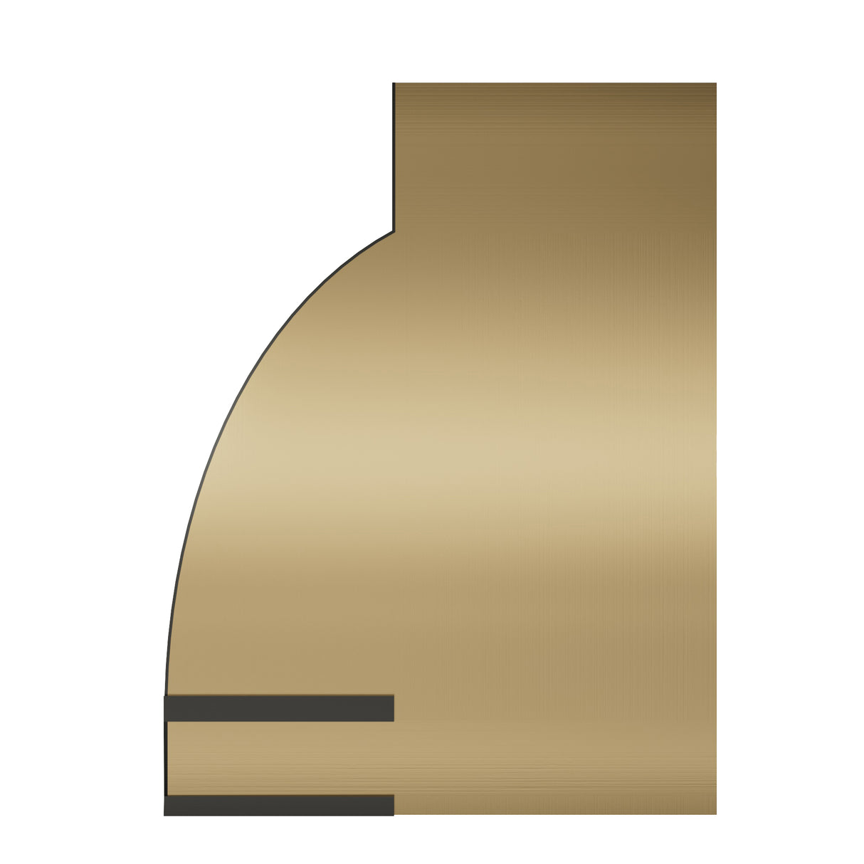 USA Custom Brass Kitchen Hood for Stove URHB-13