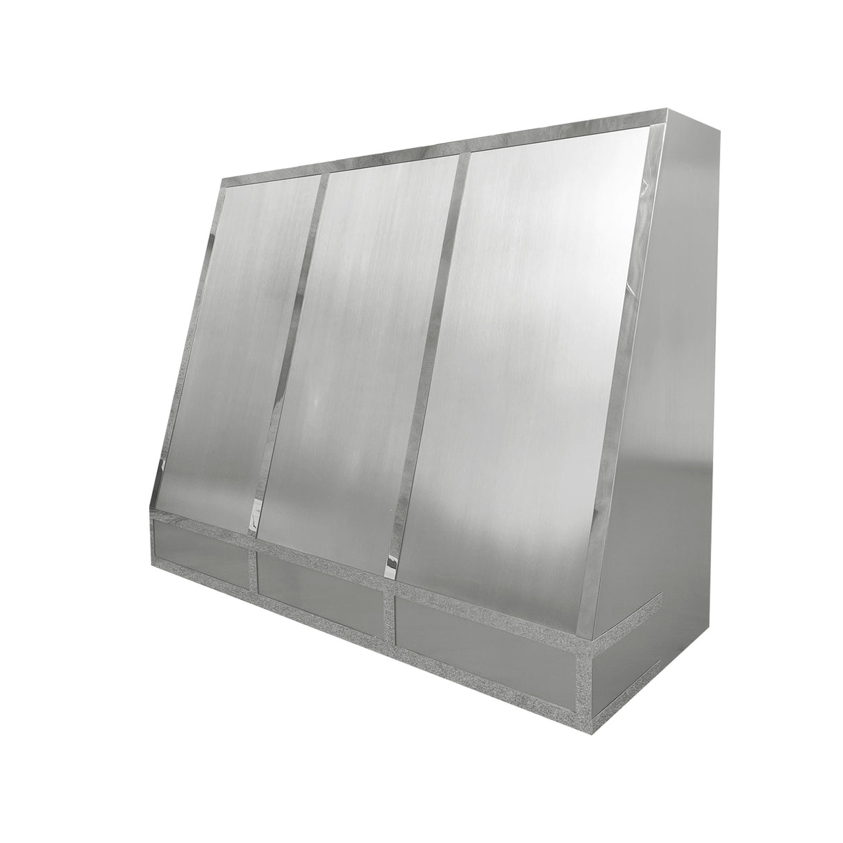 USA Custom Stainless Steel Range Hood with Straps URHS-02