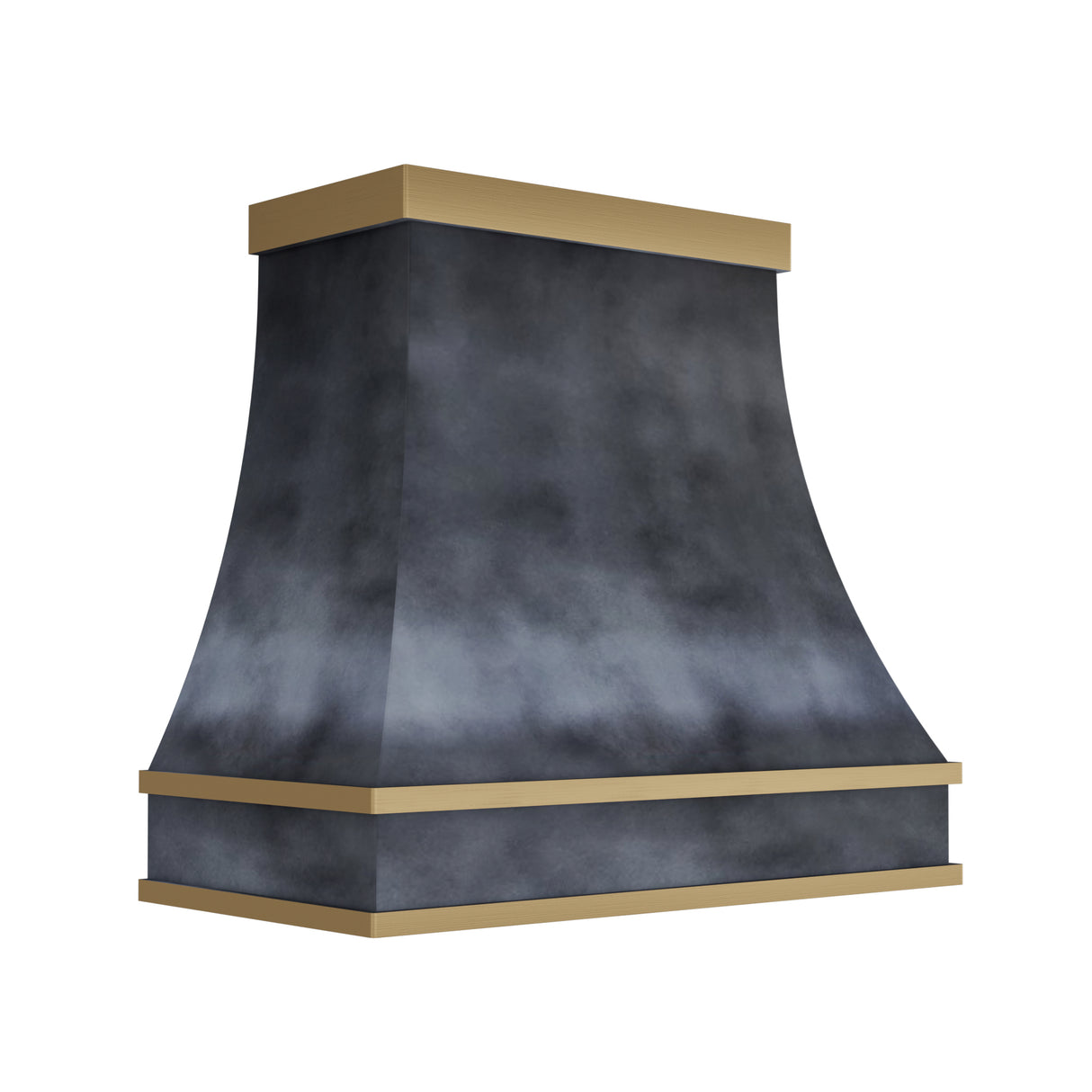 USA Designer Custom Dark Zinc Stove Hood URHZ-20