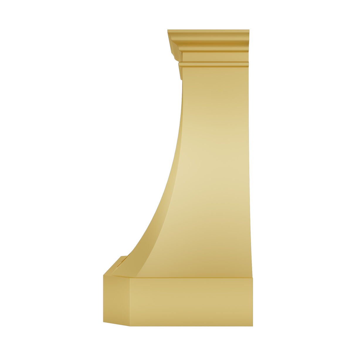 USA Designer Handcraft Brass Range Hood with Brass Straps URHB-67