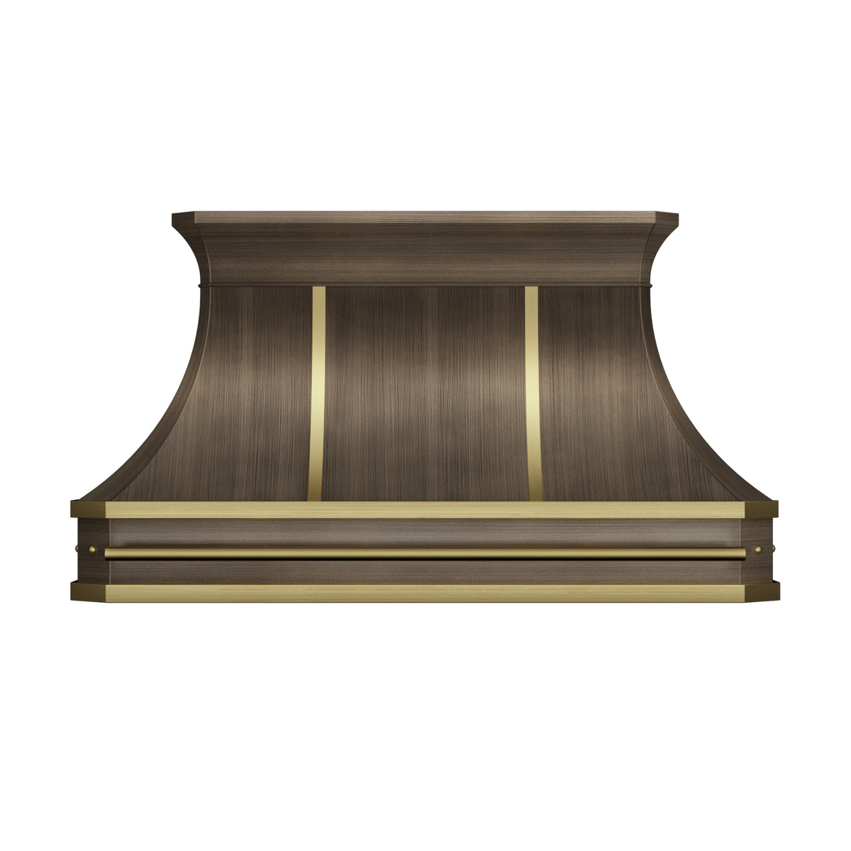 USA Designer Handcrafted Antique Brass Exhaust Hood URHB-162