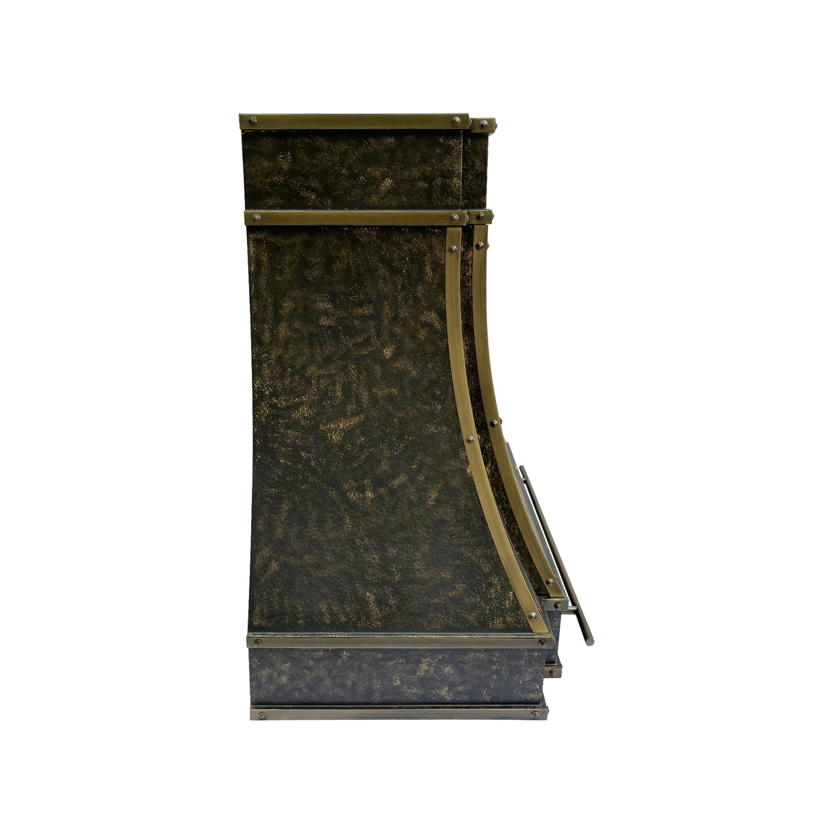 USA Designer Midnight Brass Custom Vent Hood URHB-120