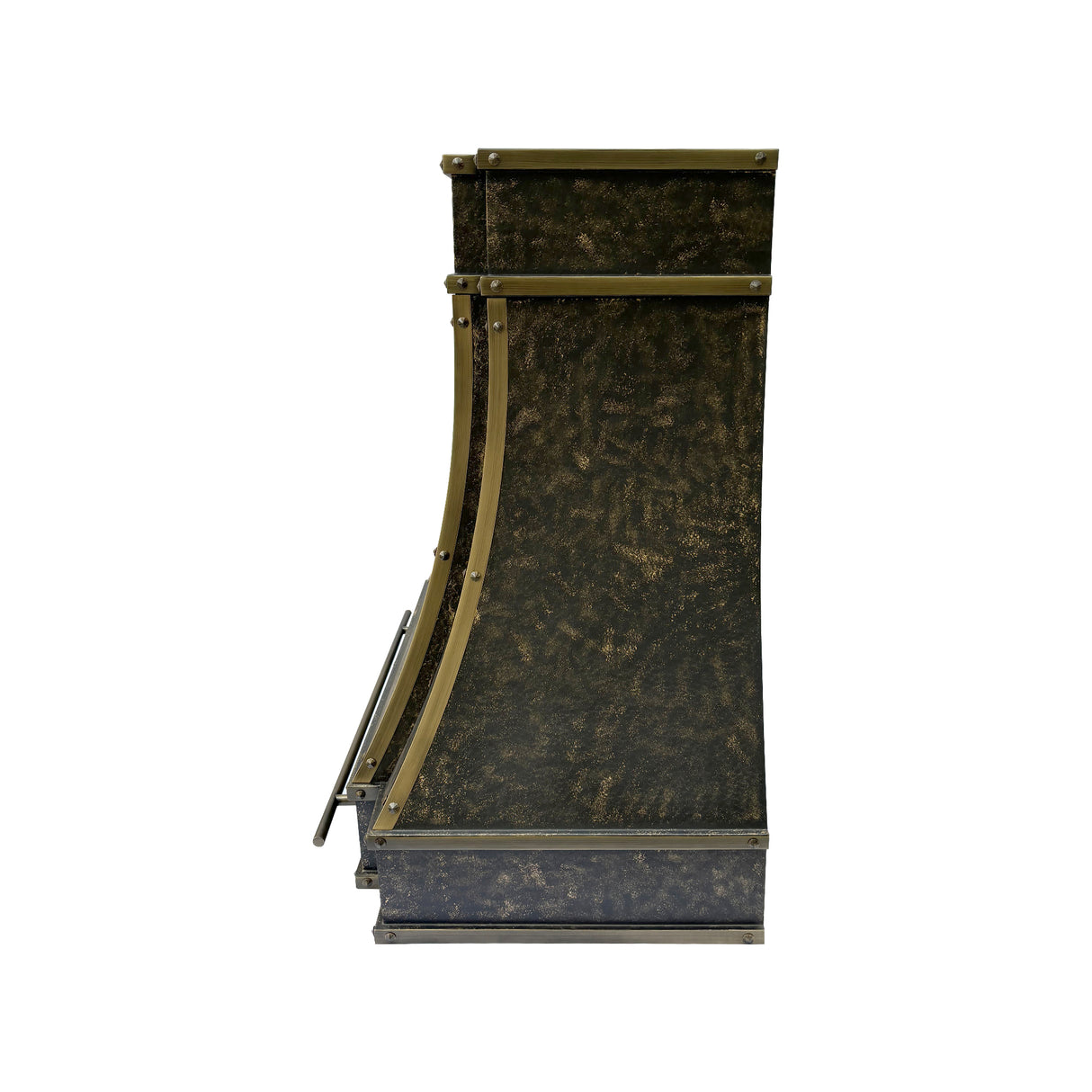 USA Designer Midnight Brass Custom Vent Hood URHB-120