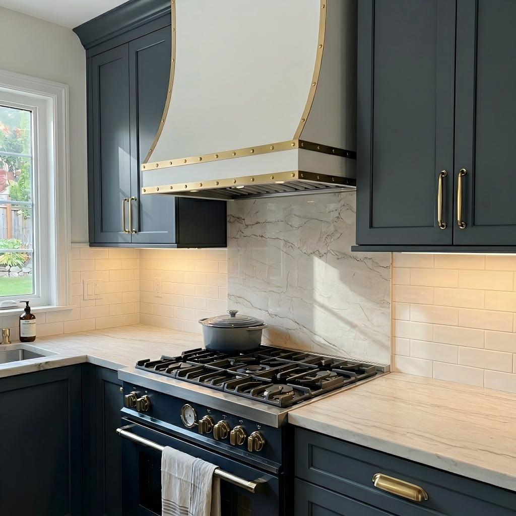 USA Designer White New York Stainless Steel Range Hood URHS-219
