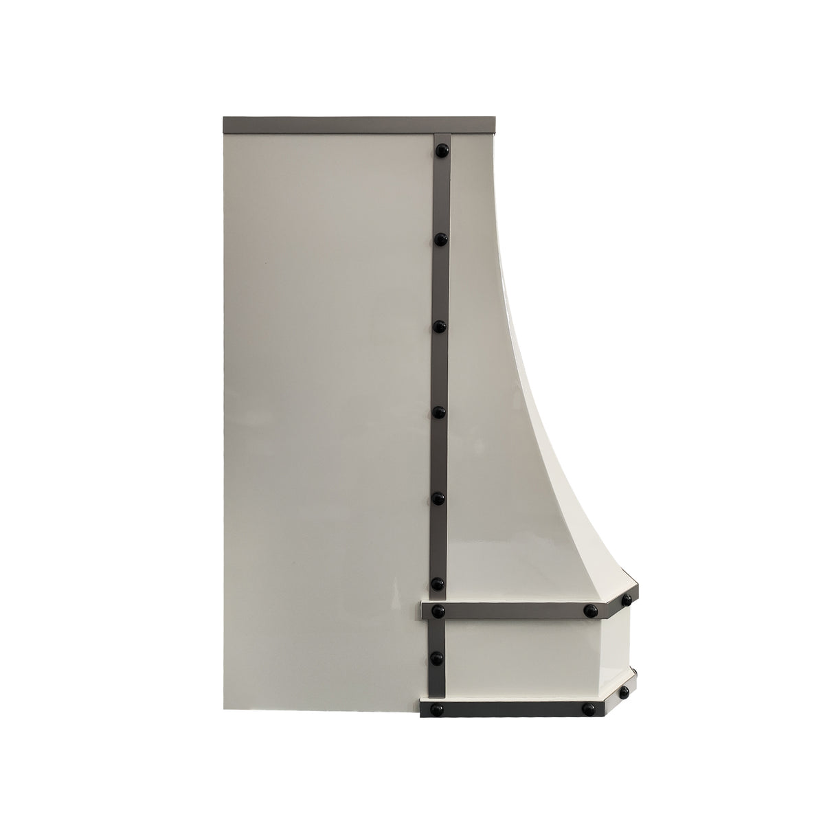USA Glossy White Luxury Stainless Steel Kitchen Hood URHS-229