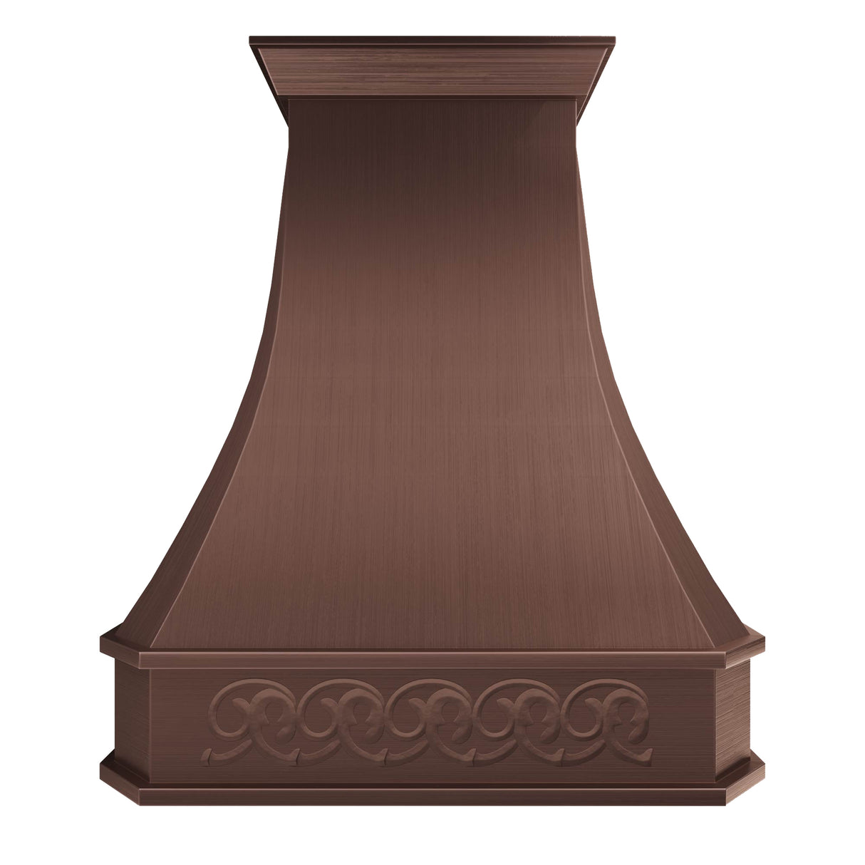 USA Classic Copper Kitchen Hood with Smooth Texture URHC-06