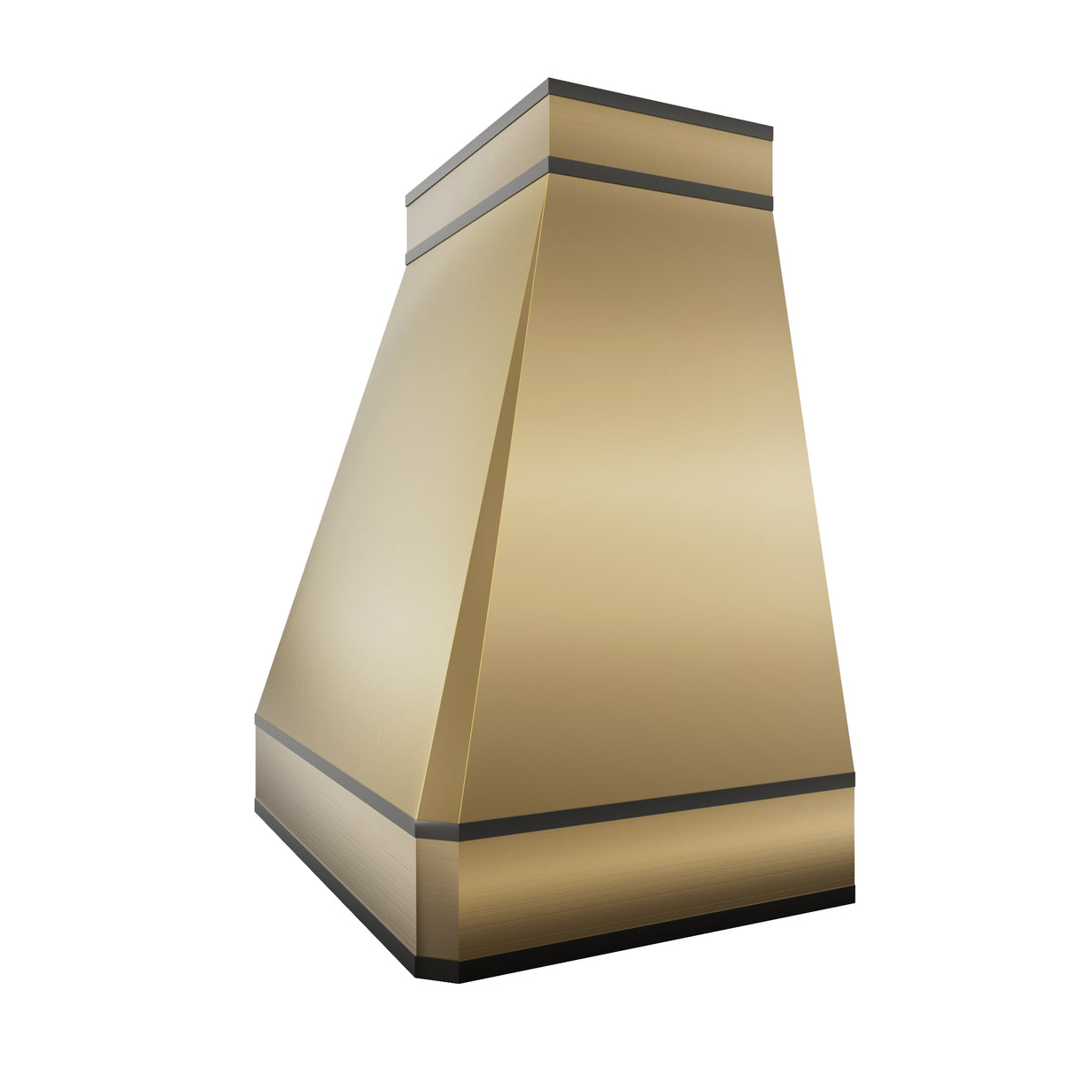 USA Square Pyramid Brass Vent Hood for Kitchens URHB-11