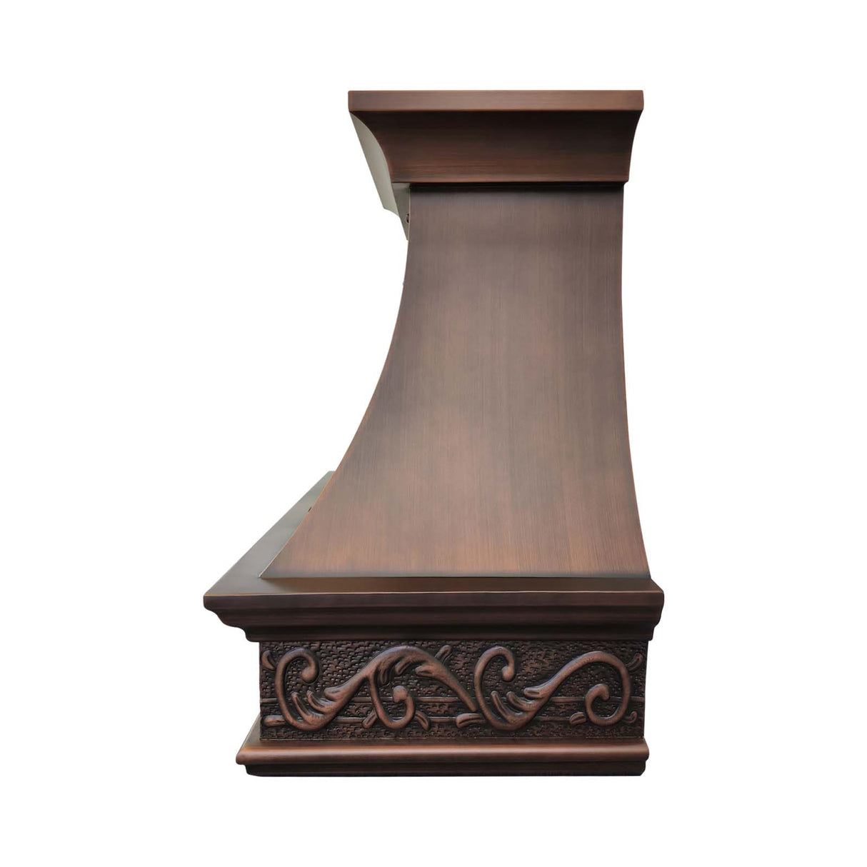 USA Artisan Copper Vent Hood for Luxury Kitchen URHC-02