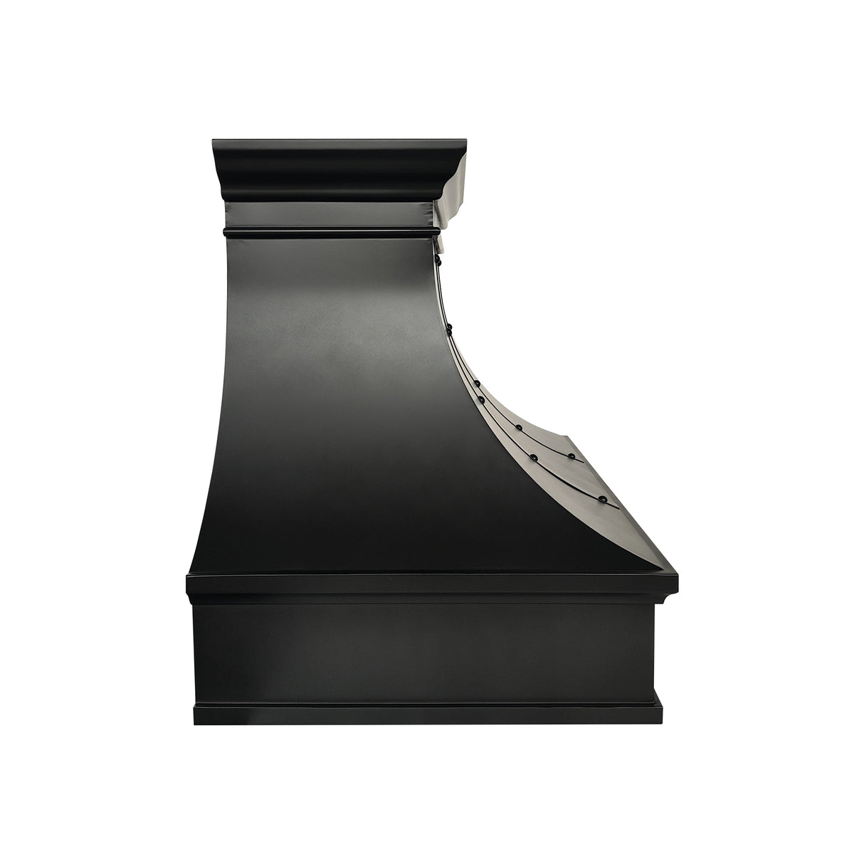 USA Handmade Bronze Copper Exhaust Hood with Arch Apron URHC-101