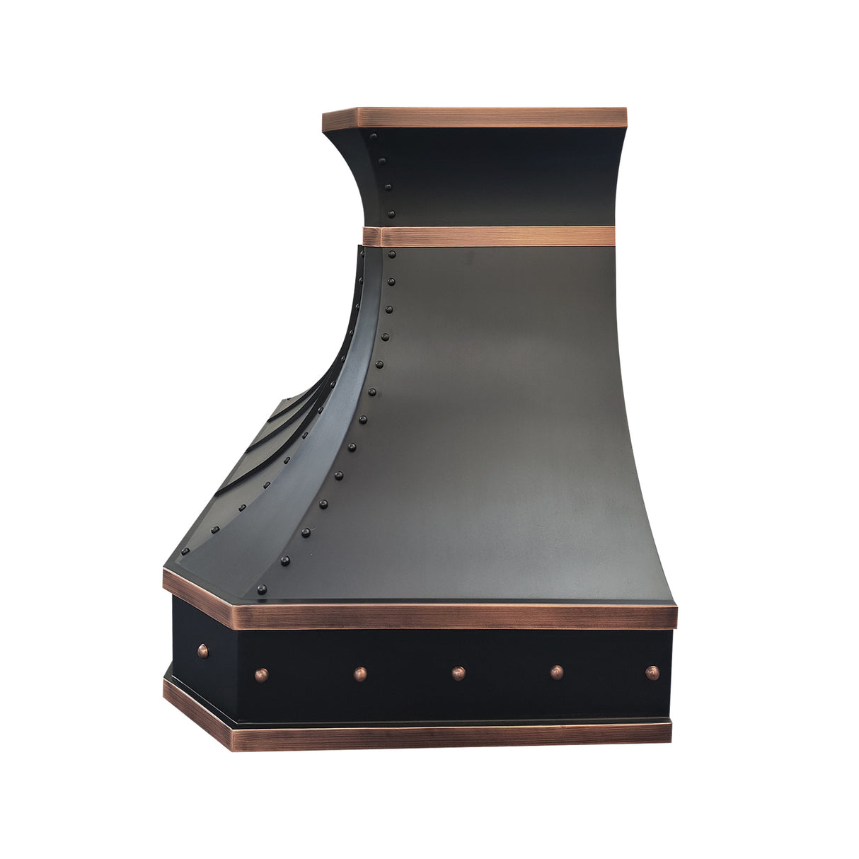 USA Industrial Kitchen Vent Hood with Curved Design URHC-23