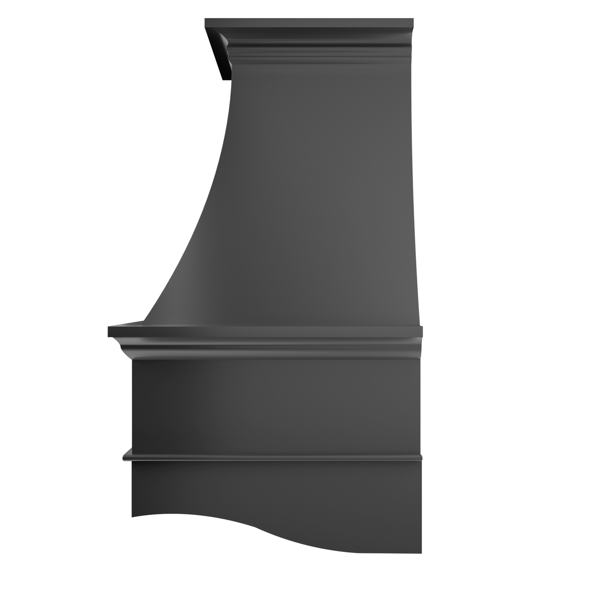 USA Luxury Stainless Steel Vent Hood with Black Finish URHS-17