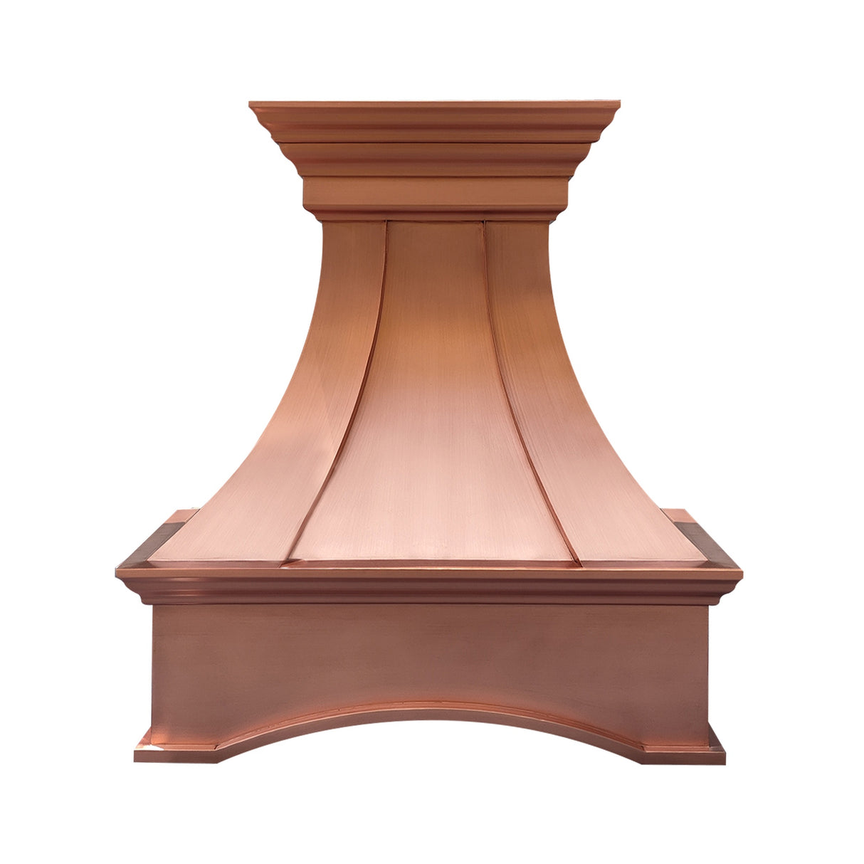 USA Luxury Custom Copper Kitchen Hood with Handcrafted Details URHC-30