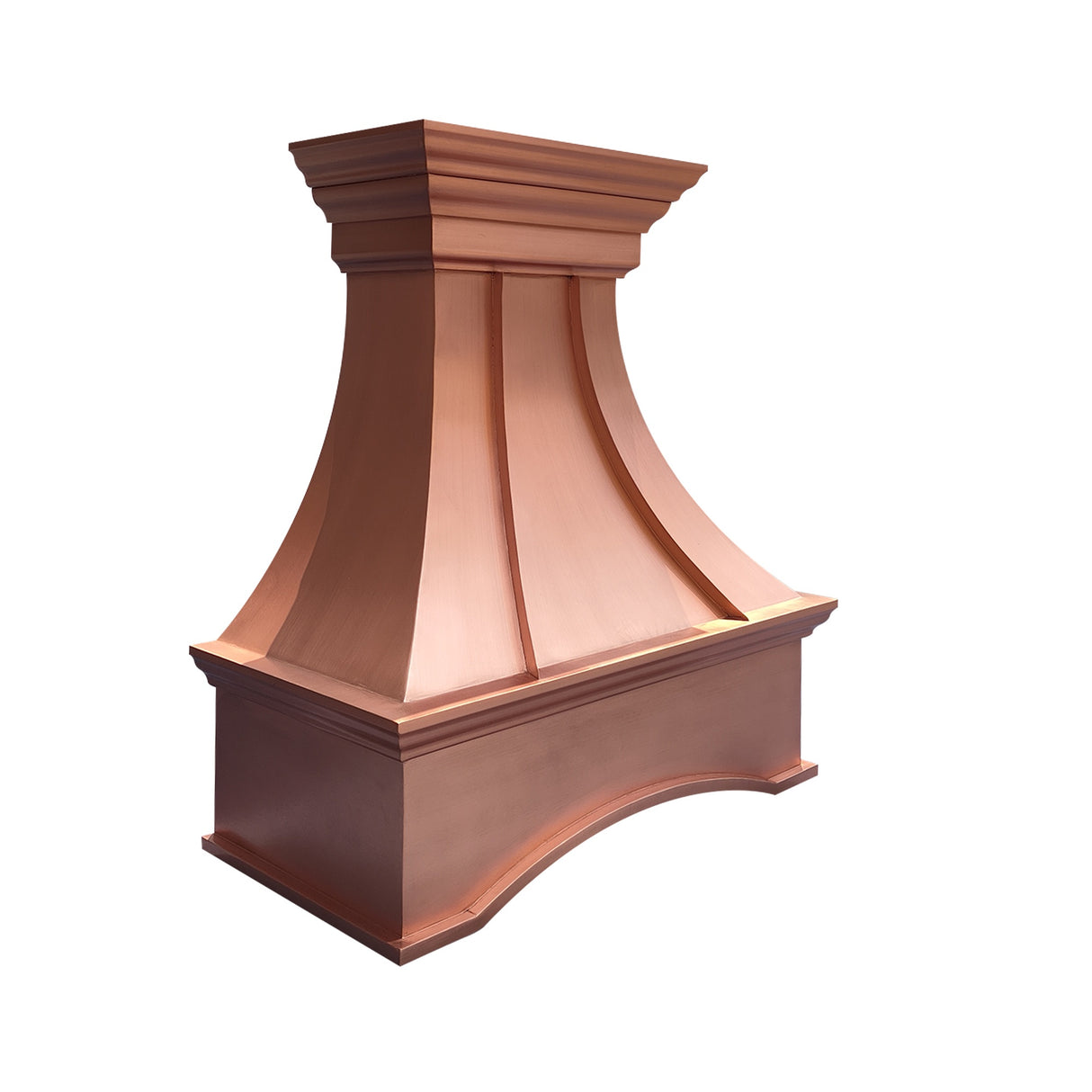 USA Luxury Custom Copper Kitchen Hood with Handcrafted Details URHC-30
