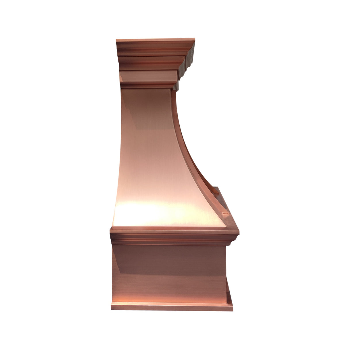 USA Luxury Custom Copper Kitchen Hood with Handcrafted Details URHC-30