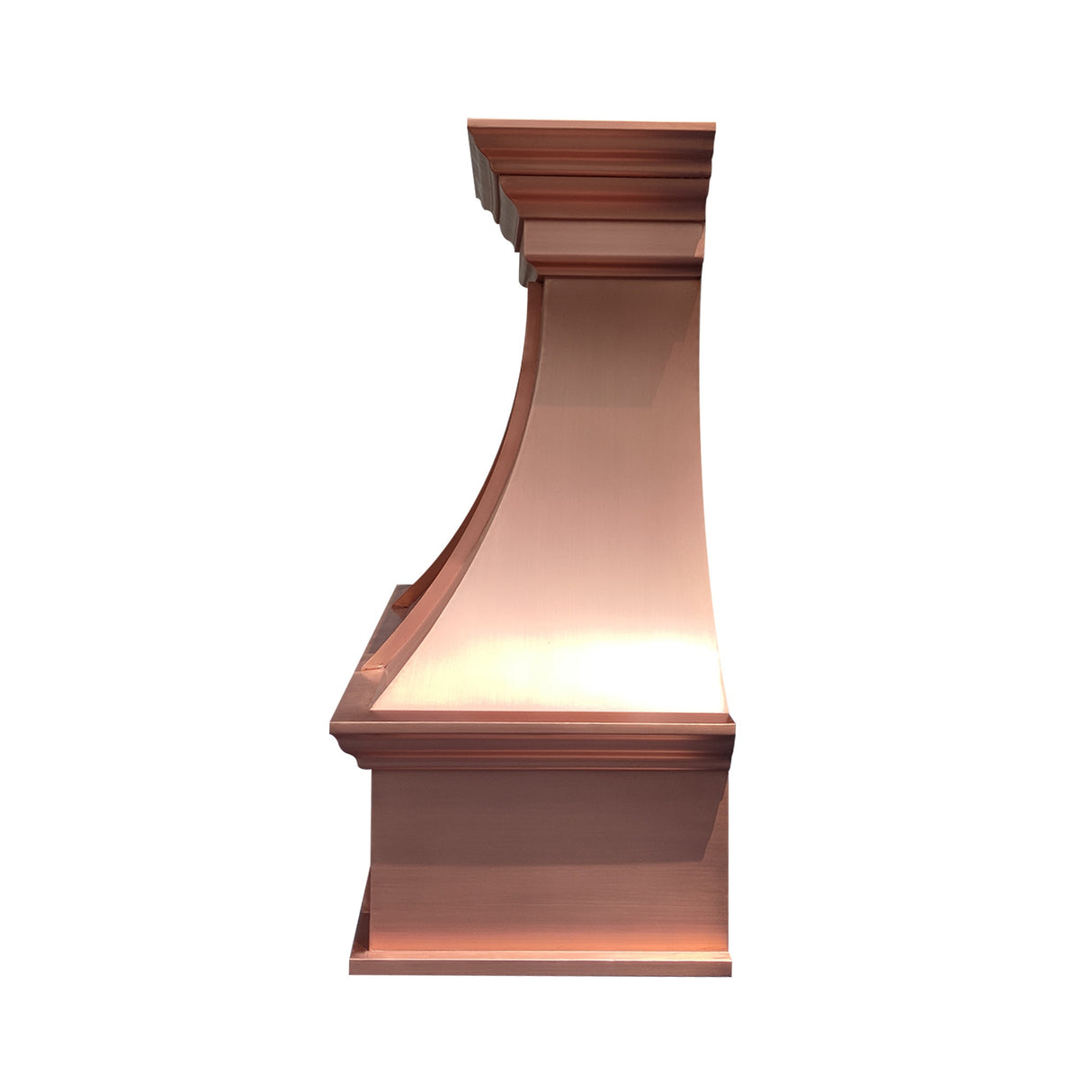 USA Luxury Custom Copper Kitchen Hood with Handcrafted Details URHC-30