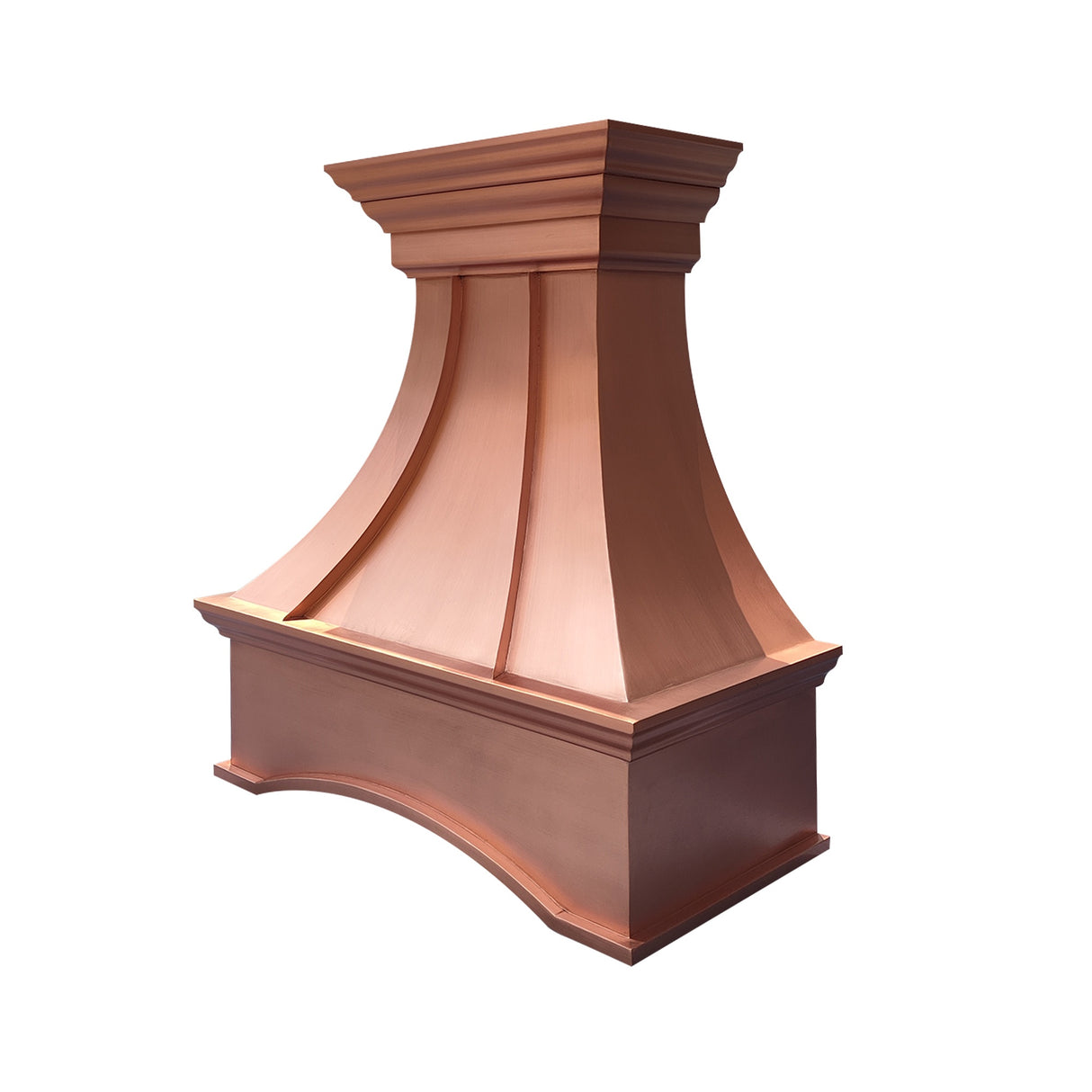 USA Luxury Custom Copper Kitchen Hood with Handcrafted Details URHC-30