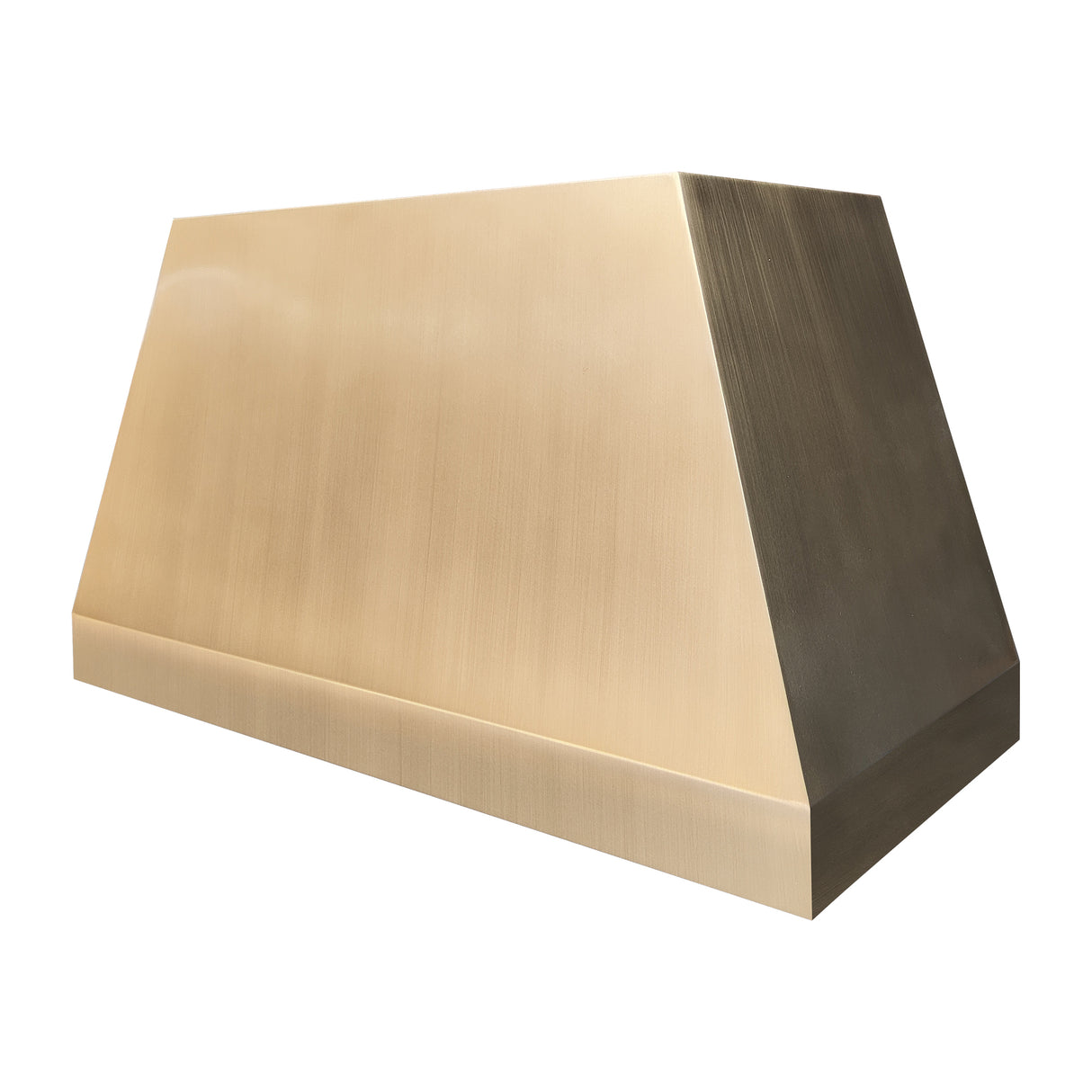 USA Luxury Custom Curved Brass Stove Hood URHB-87