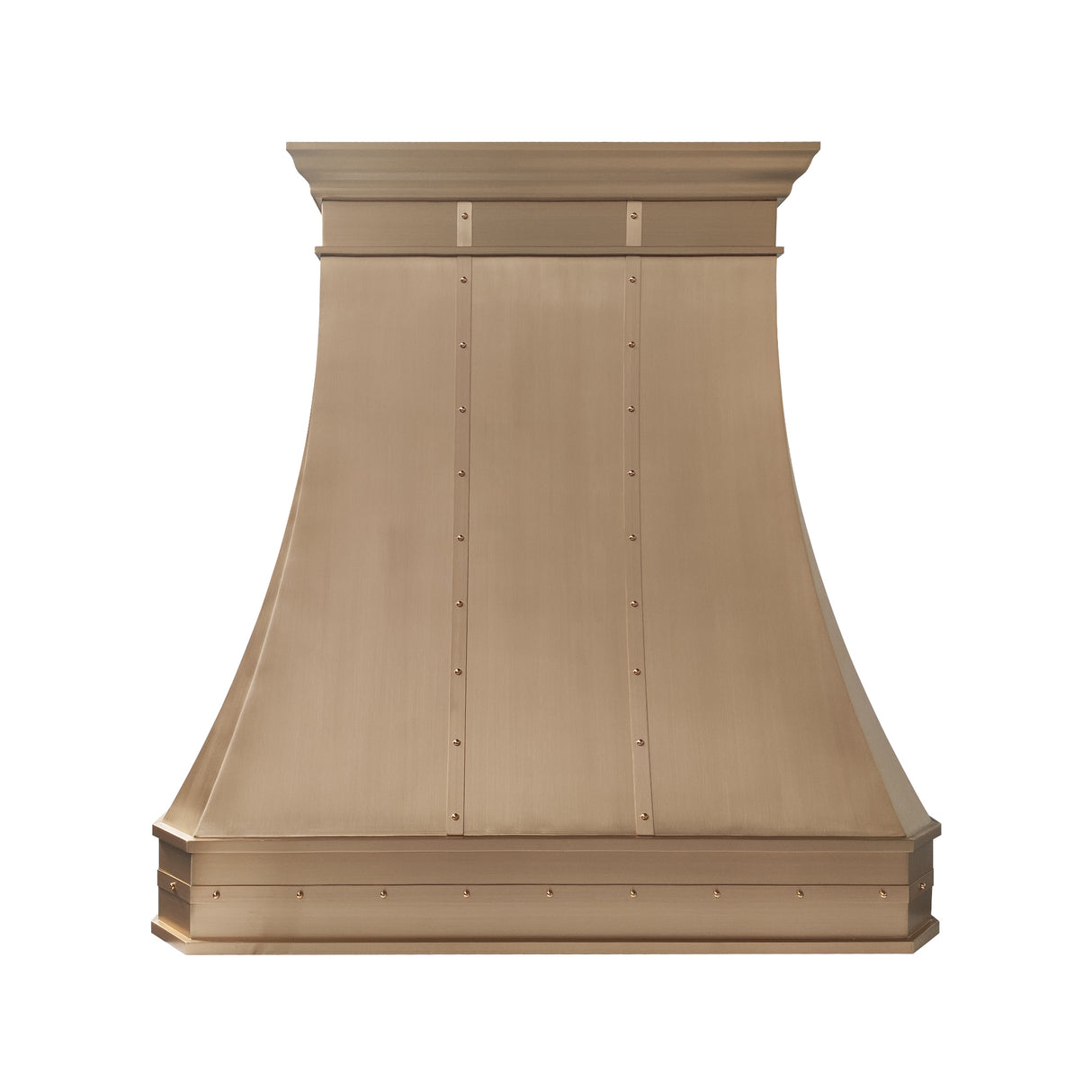 USA Luxury Custom Island Mount Brass Vent Hood URHB-151
