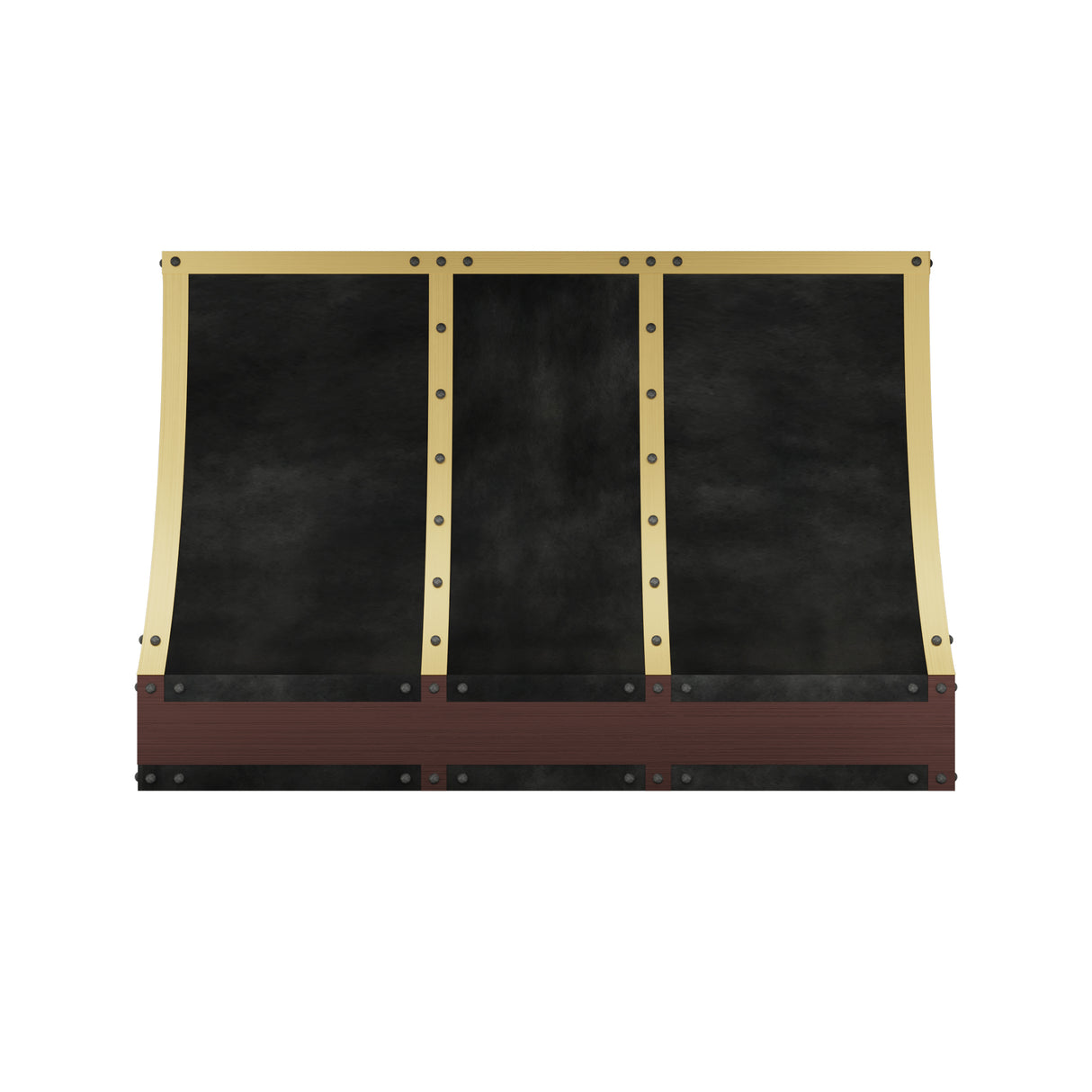 USA Luxury Handmade Custom Zinc Vent Hood URHZ-24