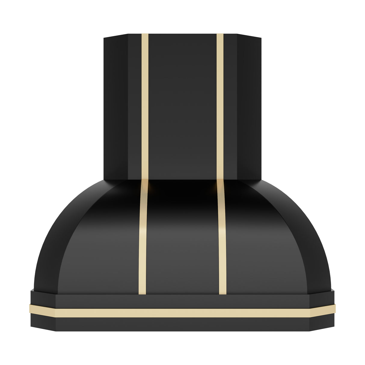 USA Custom Black Stainless Steel Range Hood URHS-114