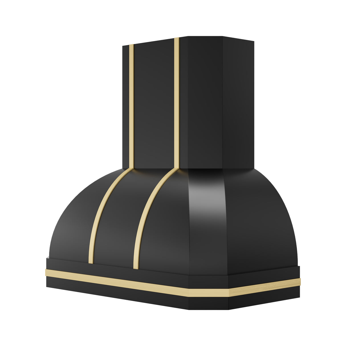 USA Custom Black Stainless Steel Range Hood URHS-114