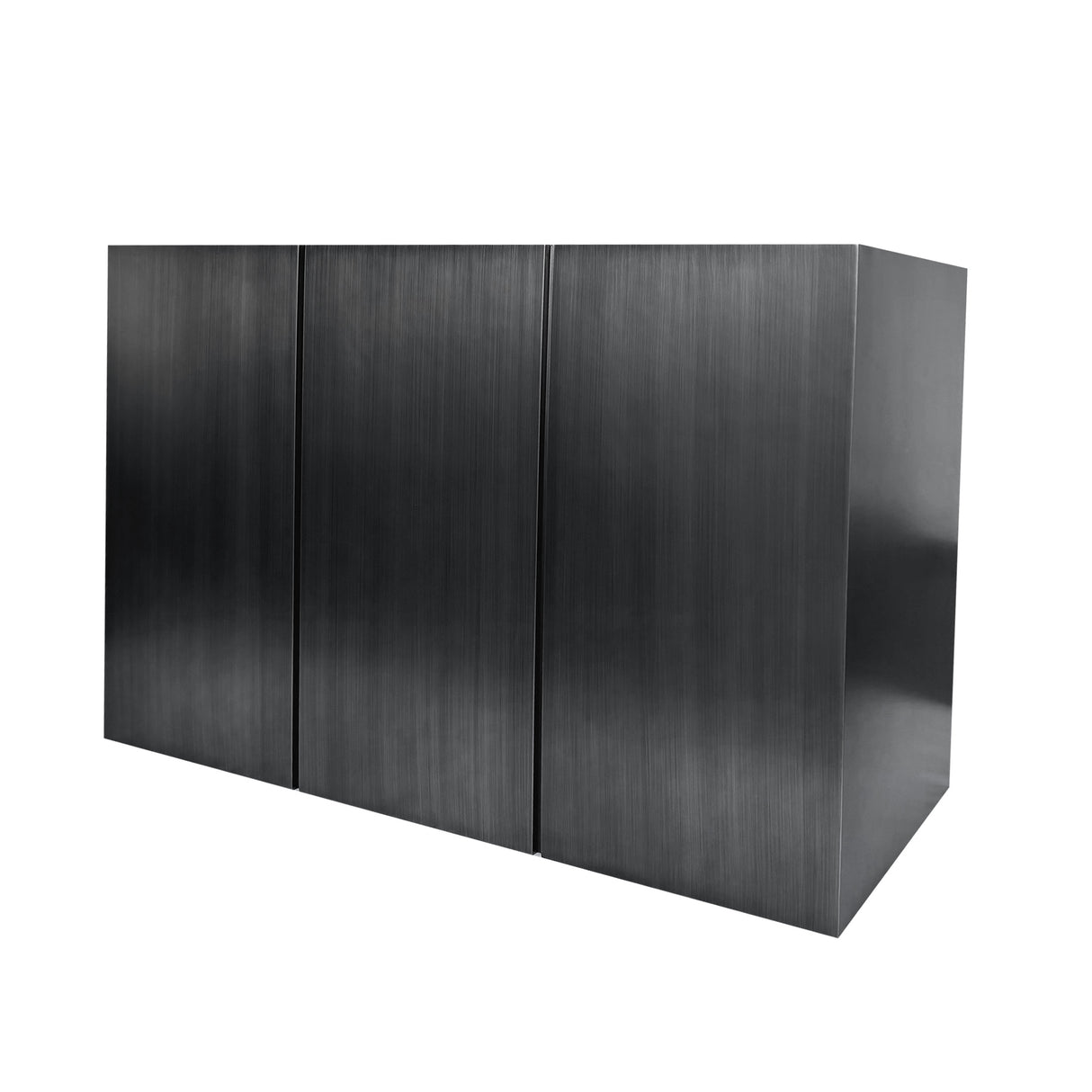 USA Grey Stainless Steel Custom Range Hood Featuring Box Shaped URHS-123